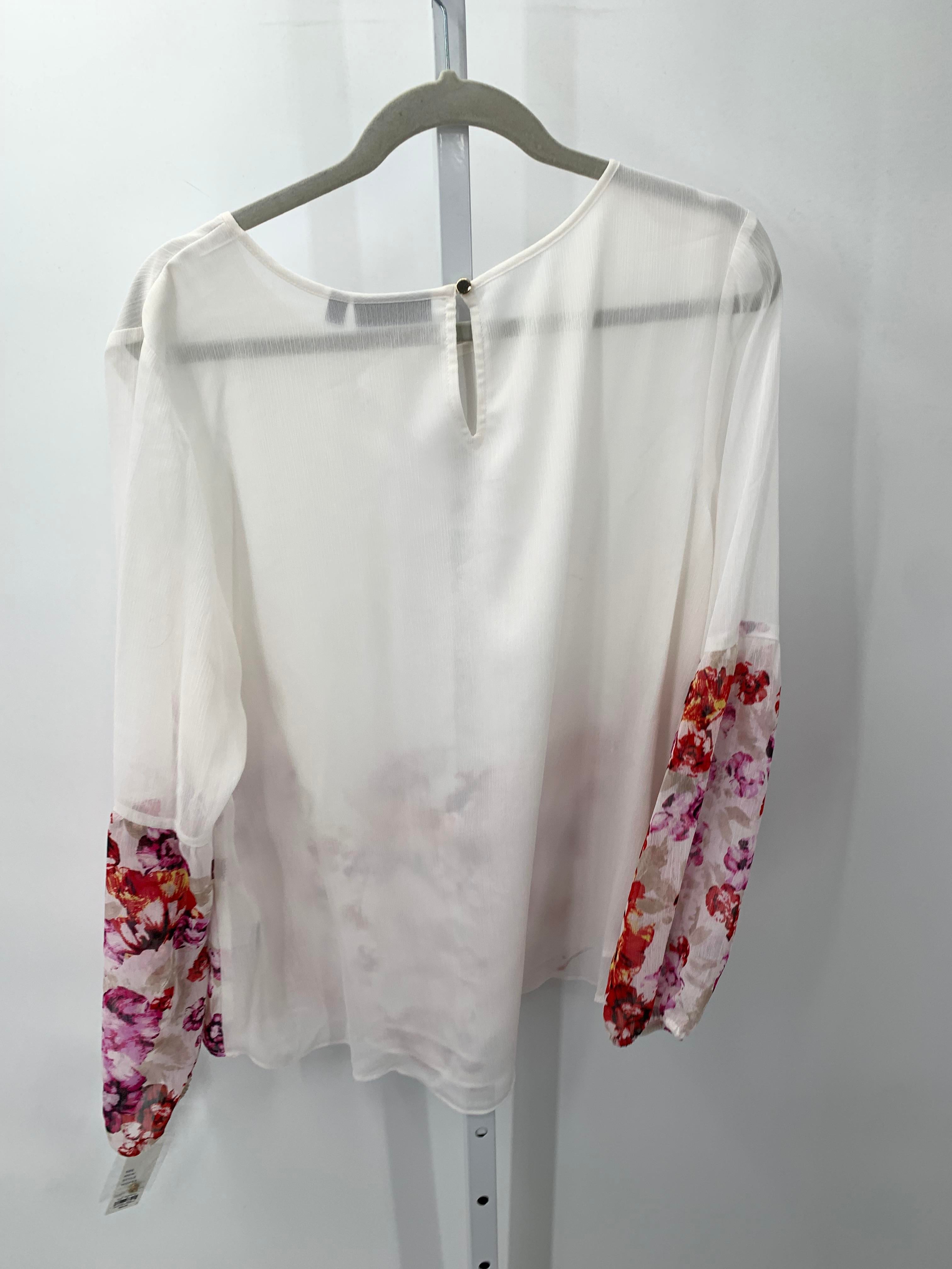 Apt. 9 Size Extra Large Misses Long Sleeve Shirt