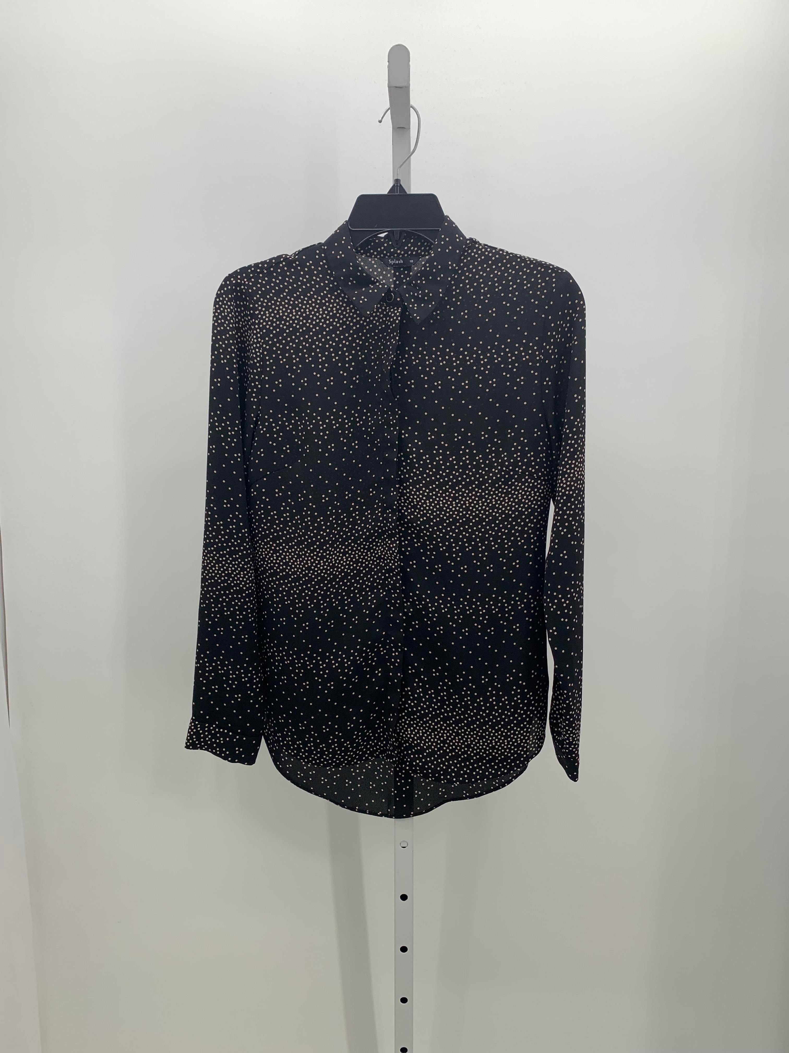 Splash Size 10 Misses Long Sleeve Shirt