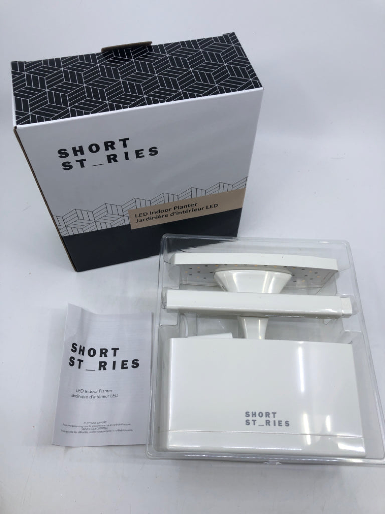 NIB SMALL LED INDOOR PLANTER.