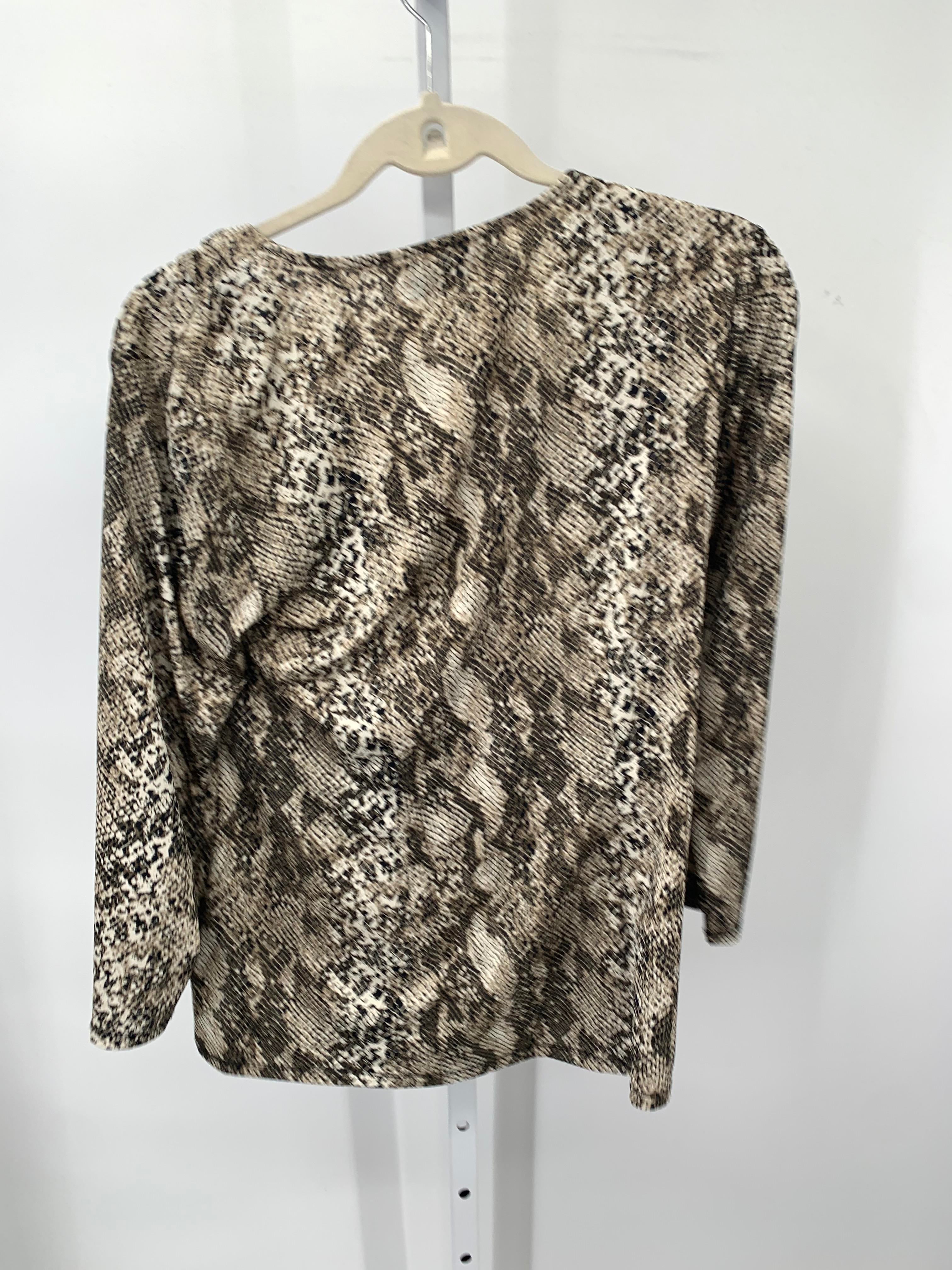 Dana Buchman Size Medium Misses 3/4 Sleeve Shirt