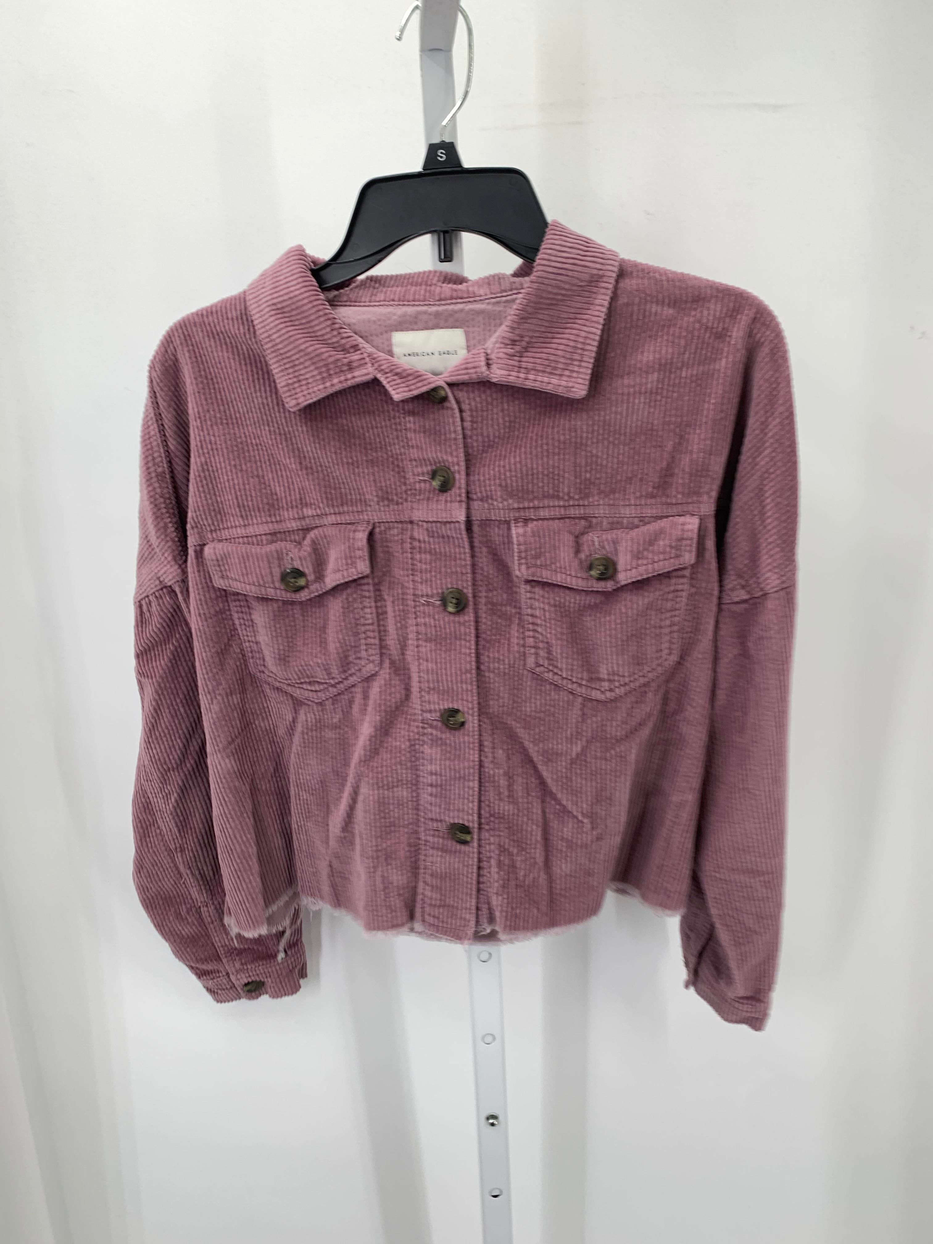 American Eagle Size Medium Juniors Long Sleeve Shirt