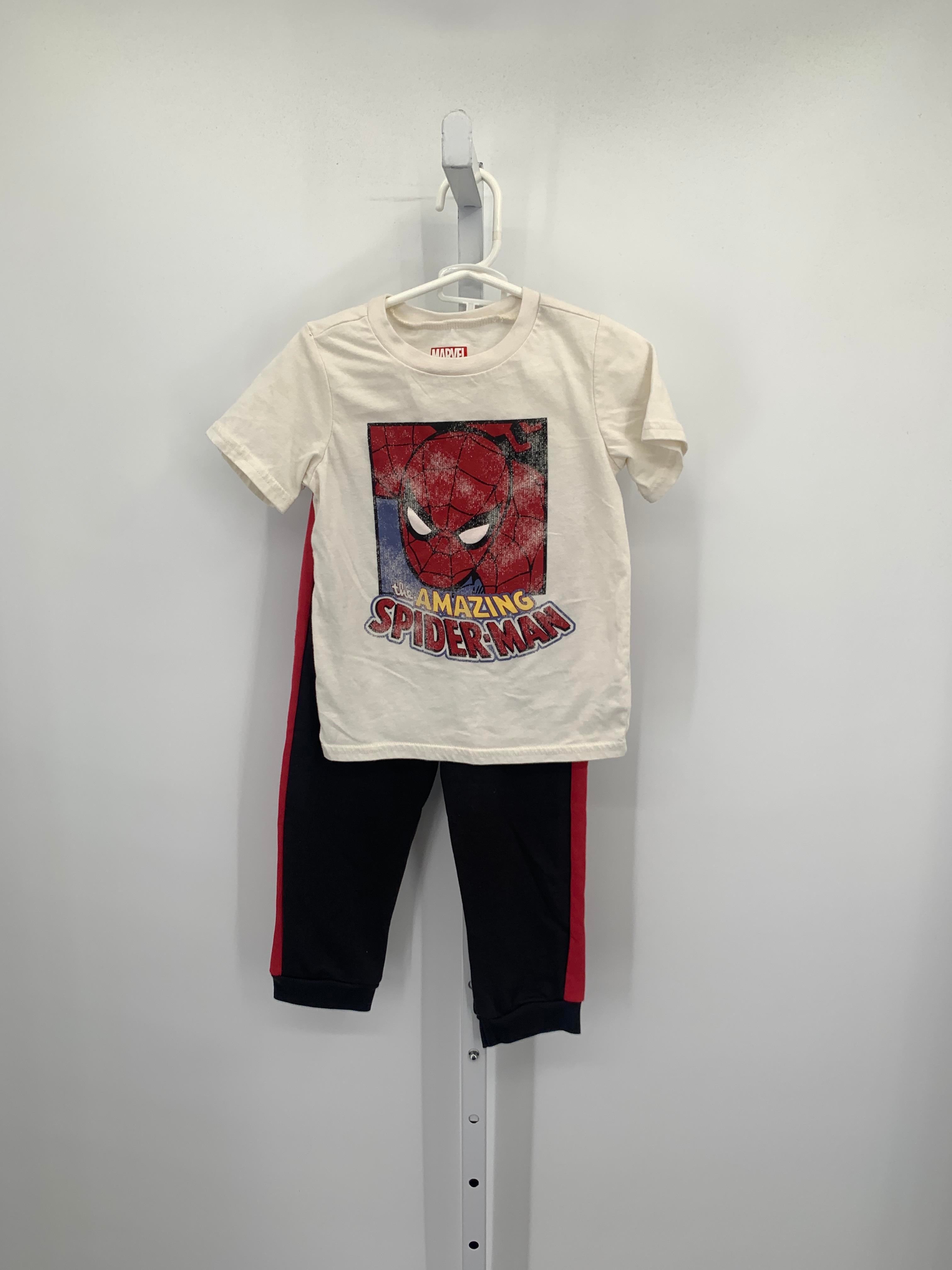 SPIDERMAN KNIT SHIRT AND SWEAT PANTS