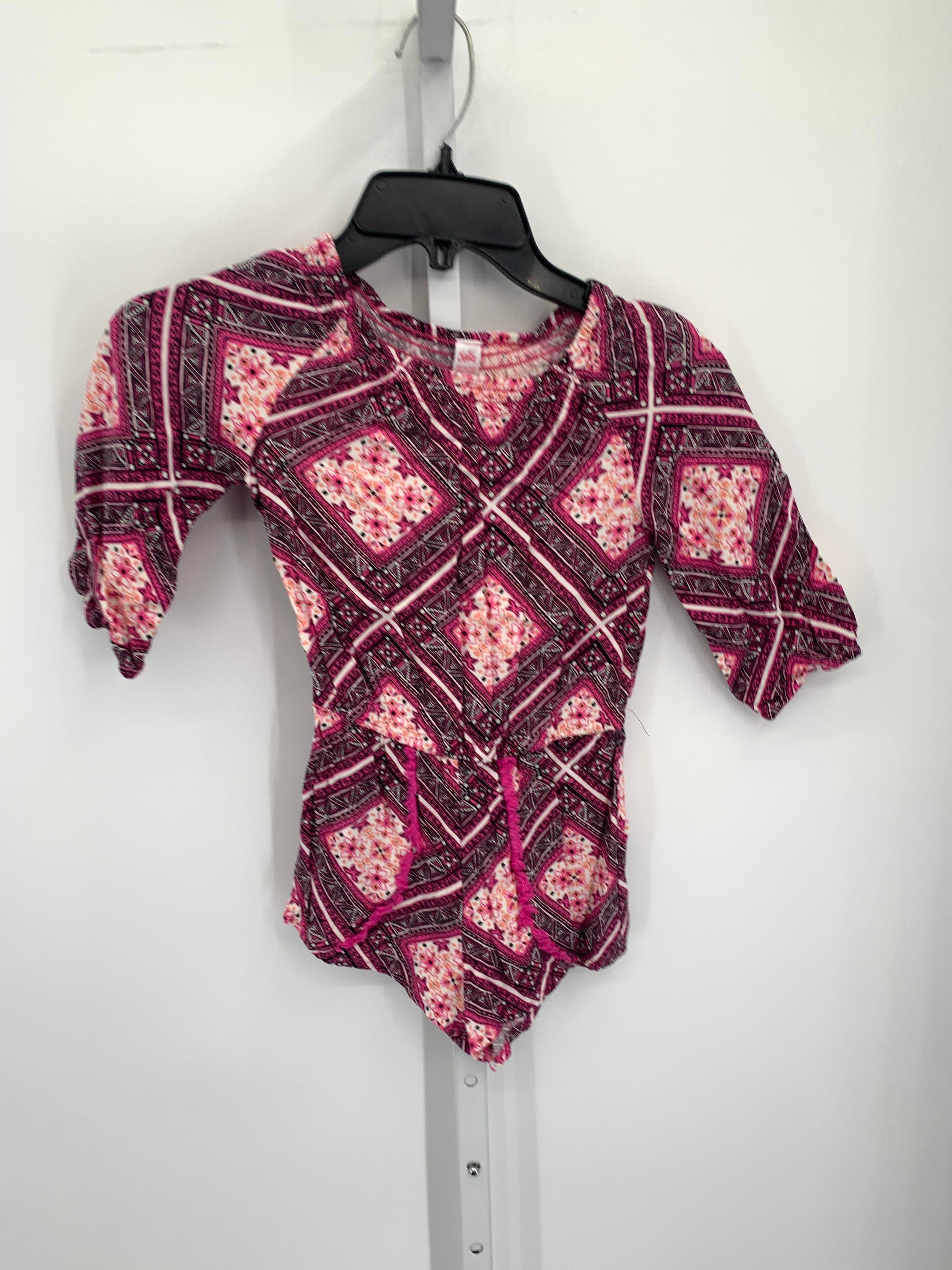 Justice Size 7 Girls Long Slv. Romper