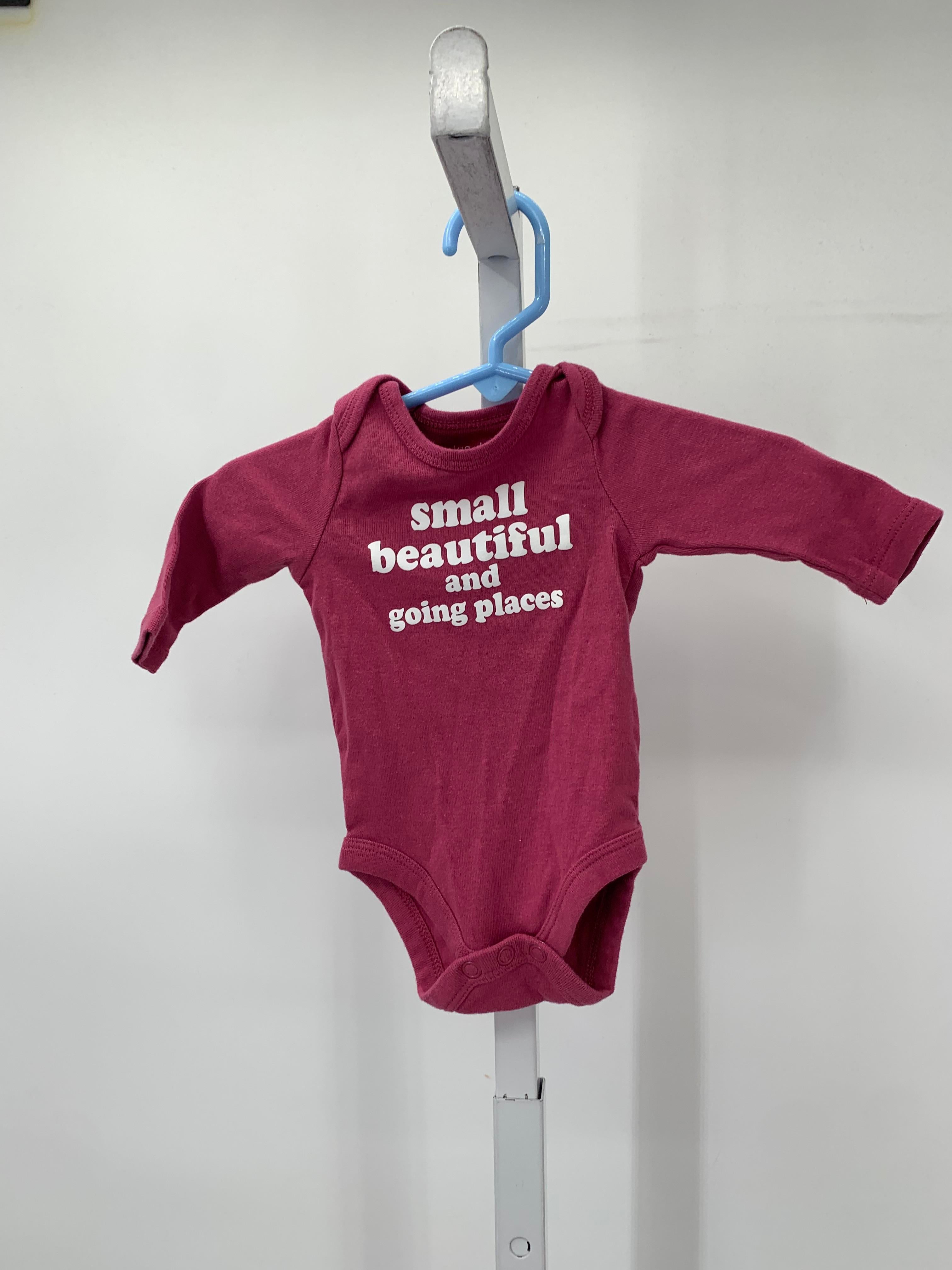 Okie Dokie Size Newborn Girls Long Sleeve Shirt