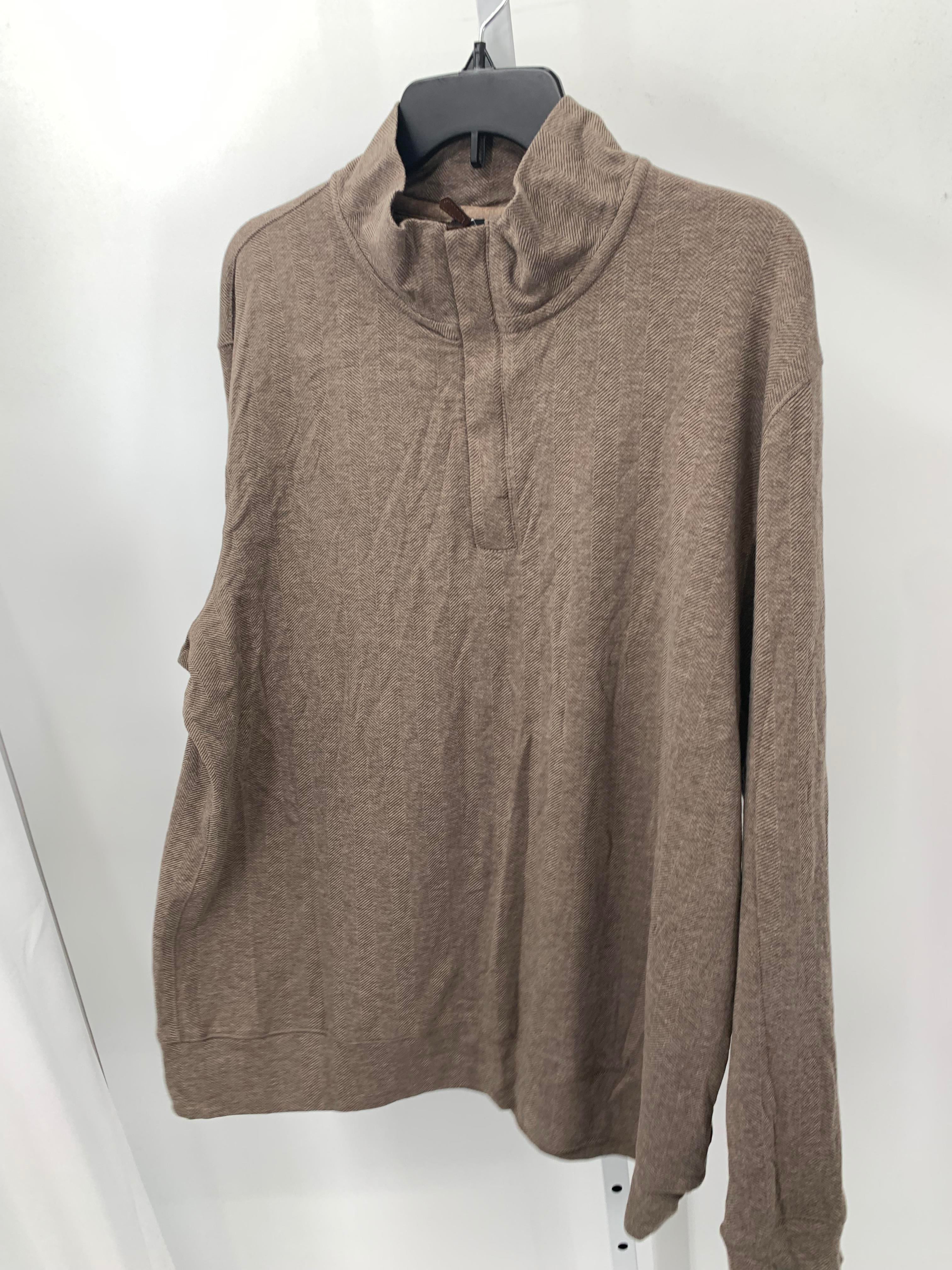 PARTIAL ZIP KNIT