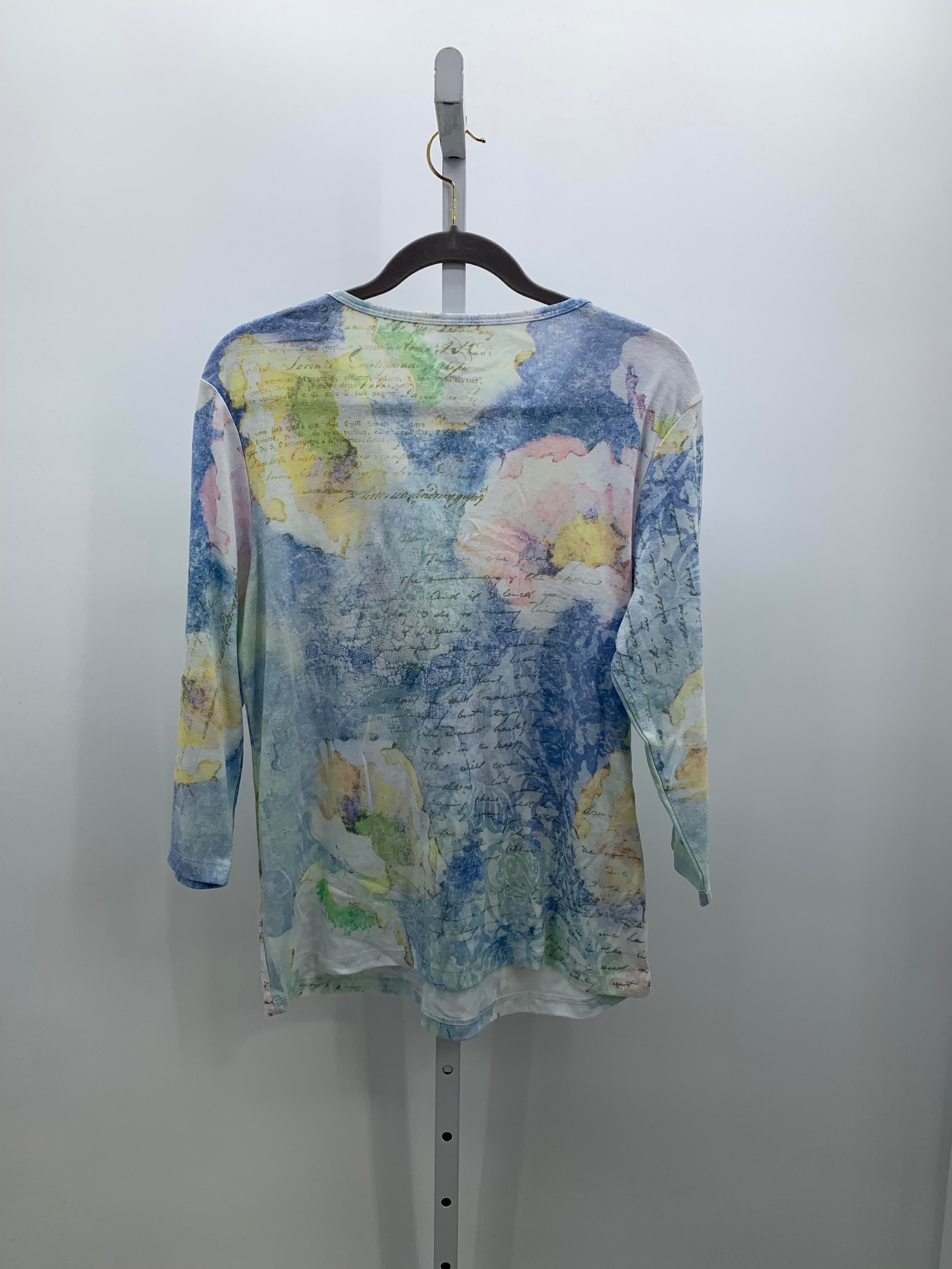 EMMA JAMES Size Extra Large Misses 3/4 Sleeve Shirt