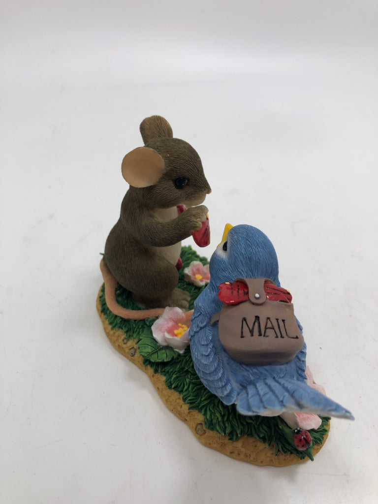 SENDING MY LOVE- MICE FIGURINE.