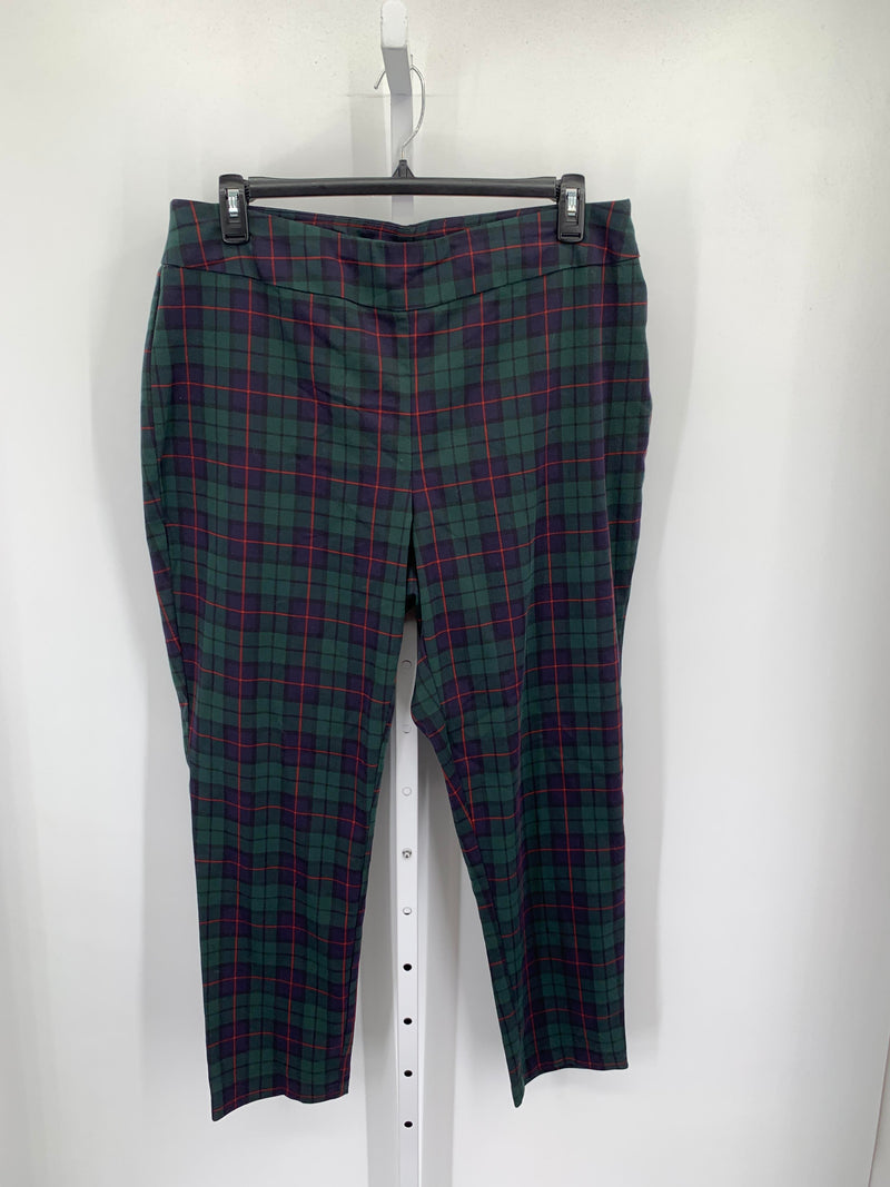 Croft & Barrow Size 16 W Womens Pants