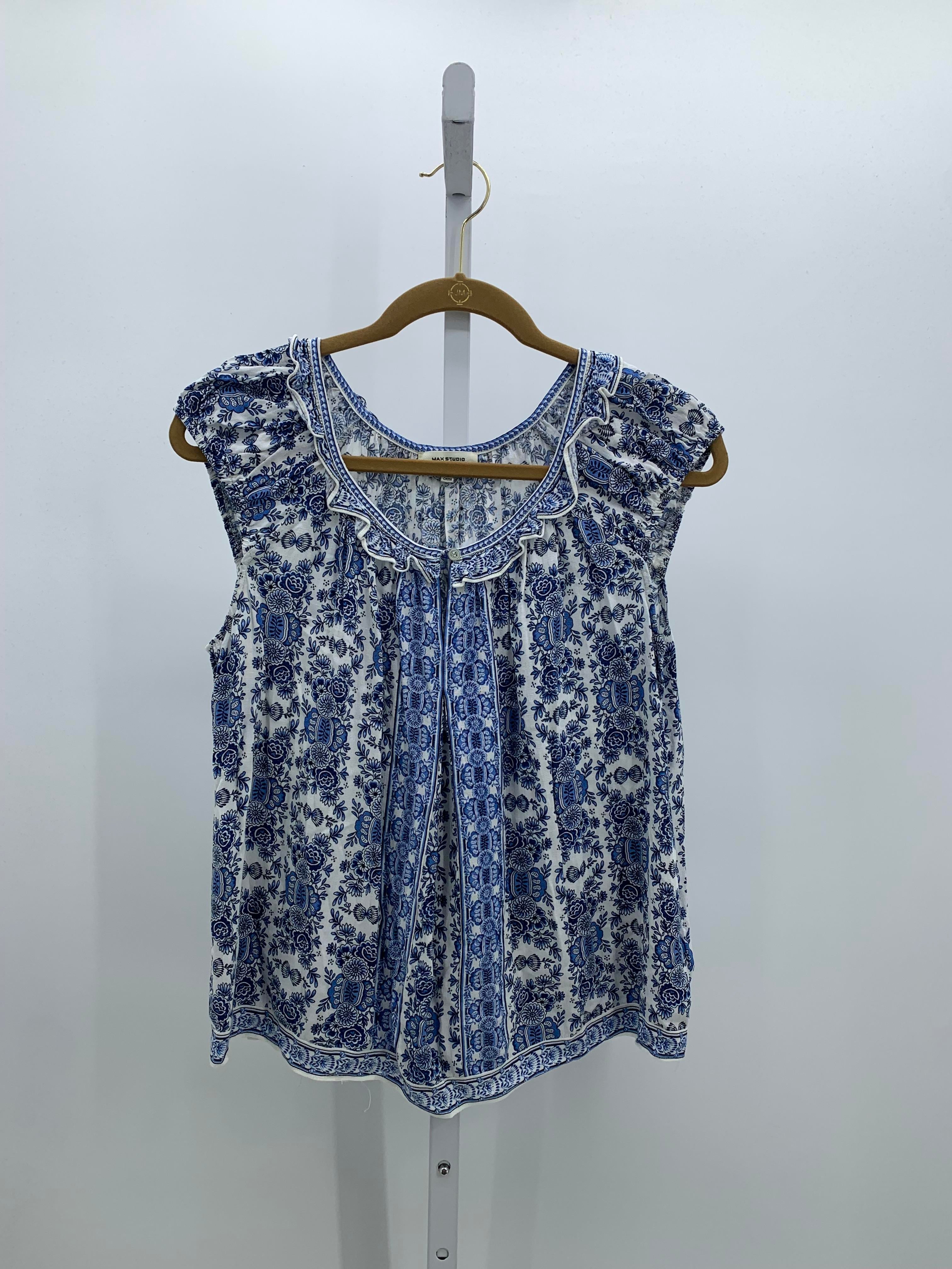 Max Studio Size Medium Misses Sleeveless Shirt