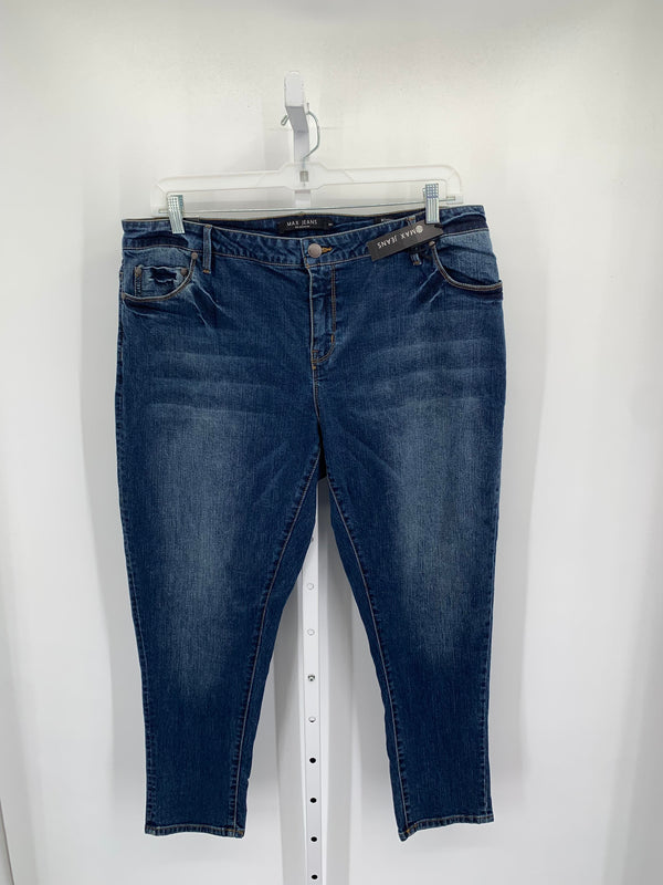 Max Jeans Size 16 W Womens Jeans