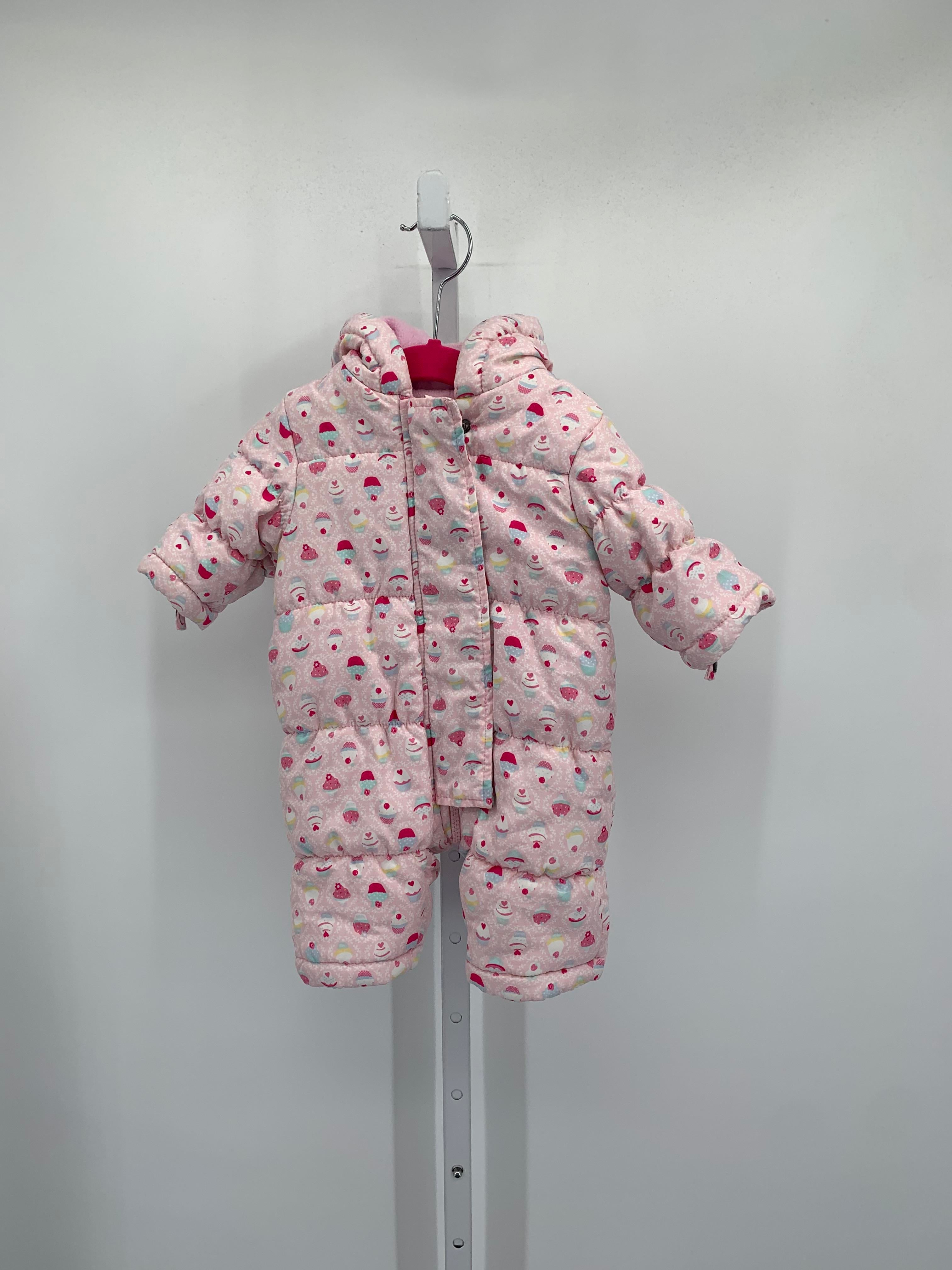 Size 0-3 months Girls Snow Suit