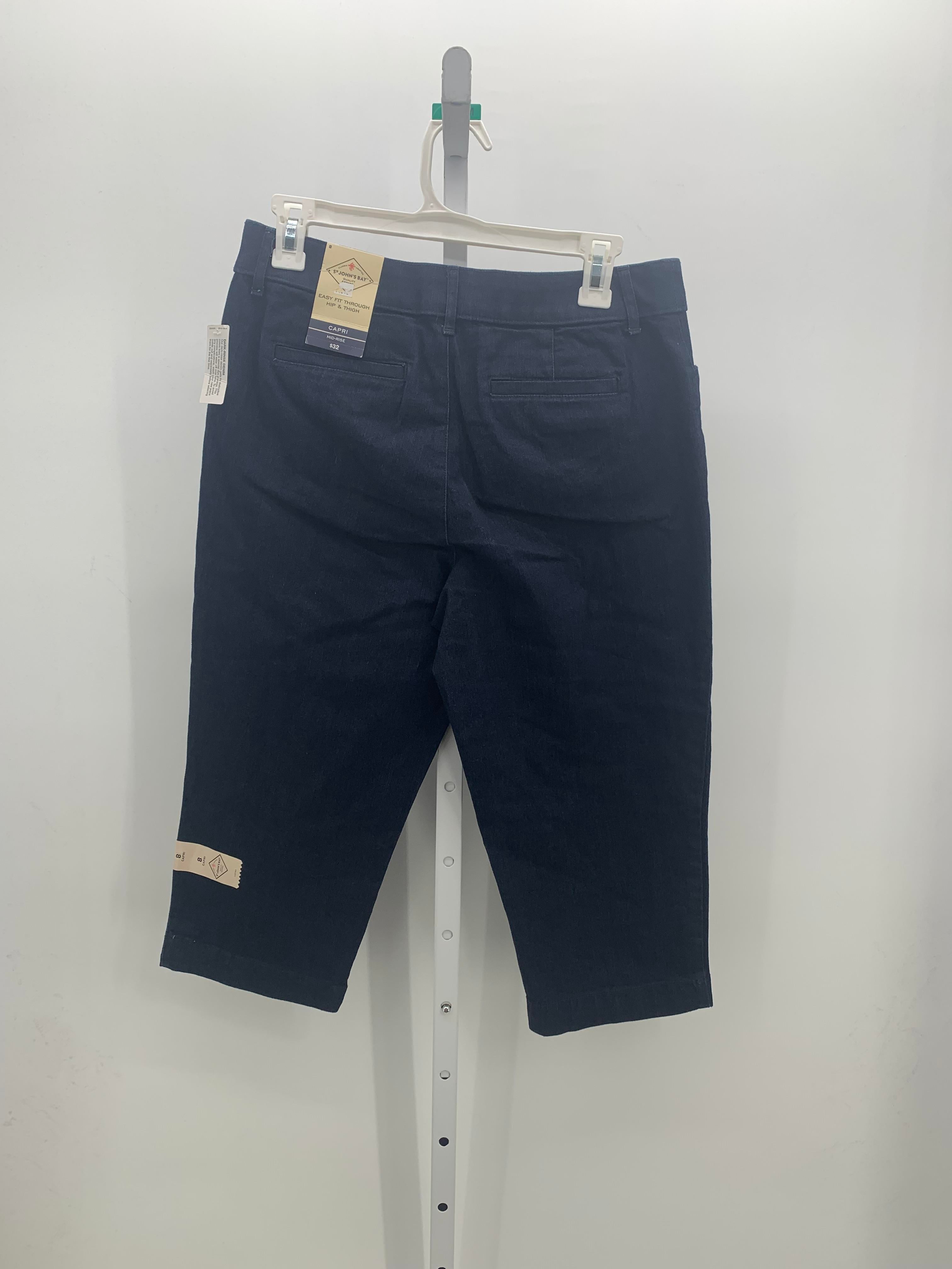 St. Johns Bay Size 8 Misses Capri Pants