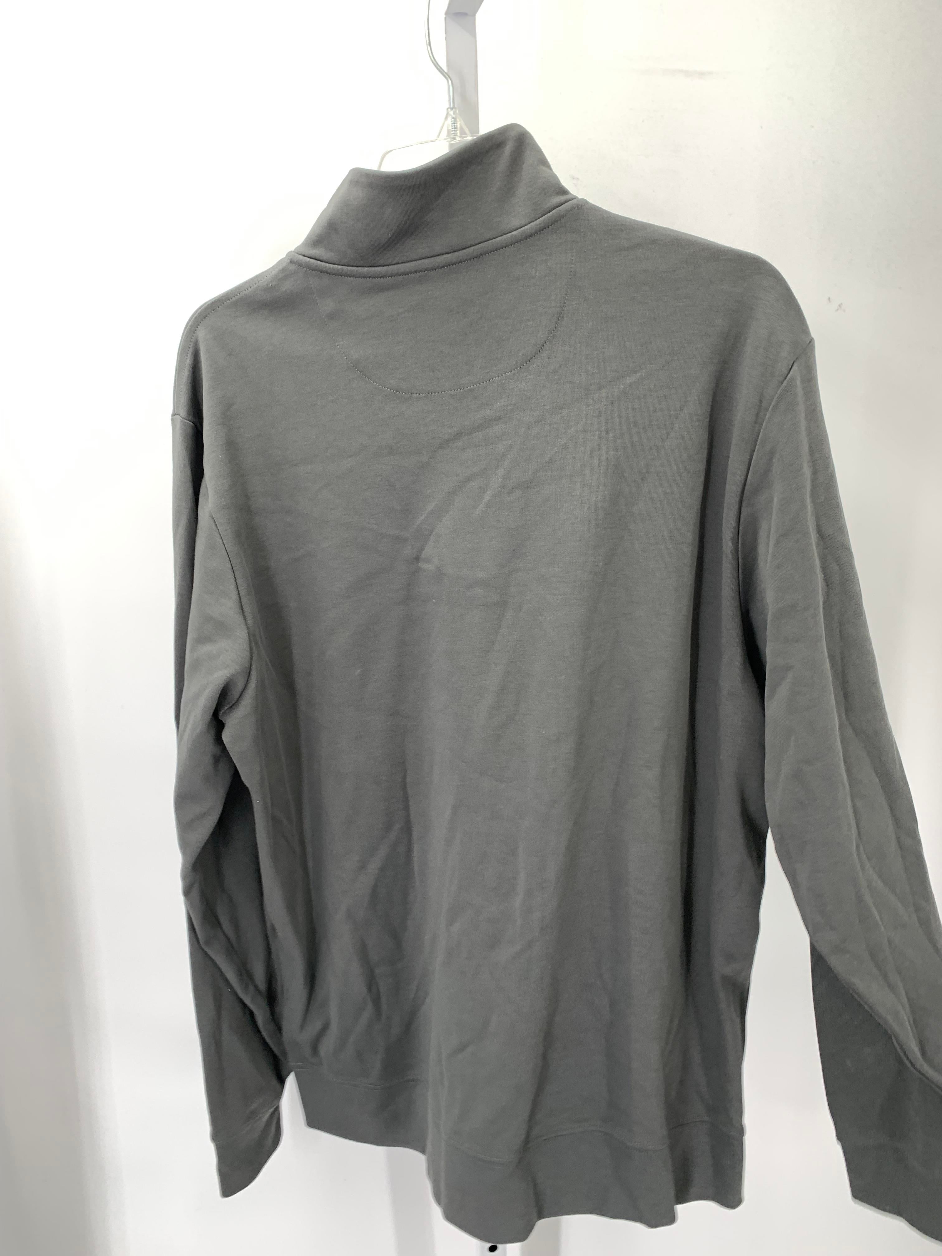 PARTIAL ZIP KNIT