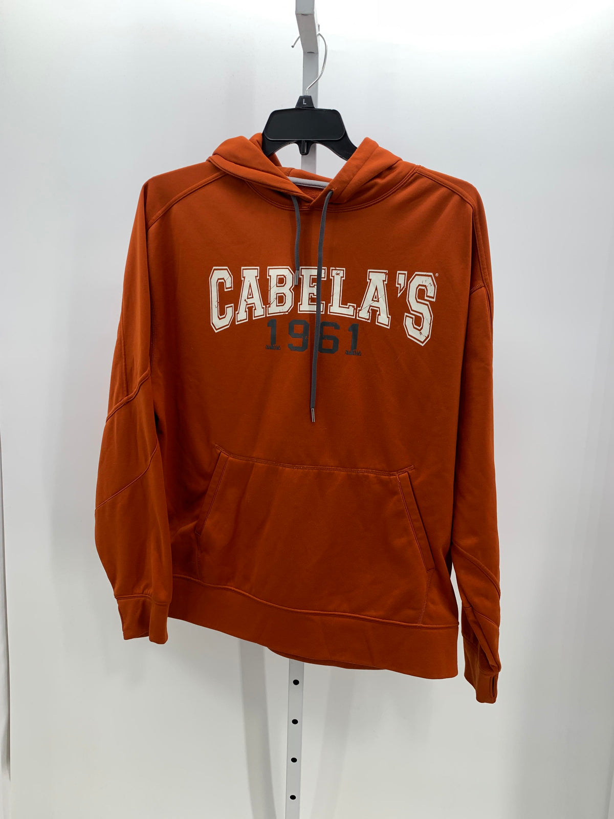 WHITE LOGO HOODIE
