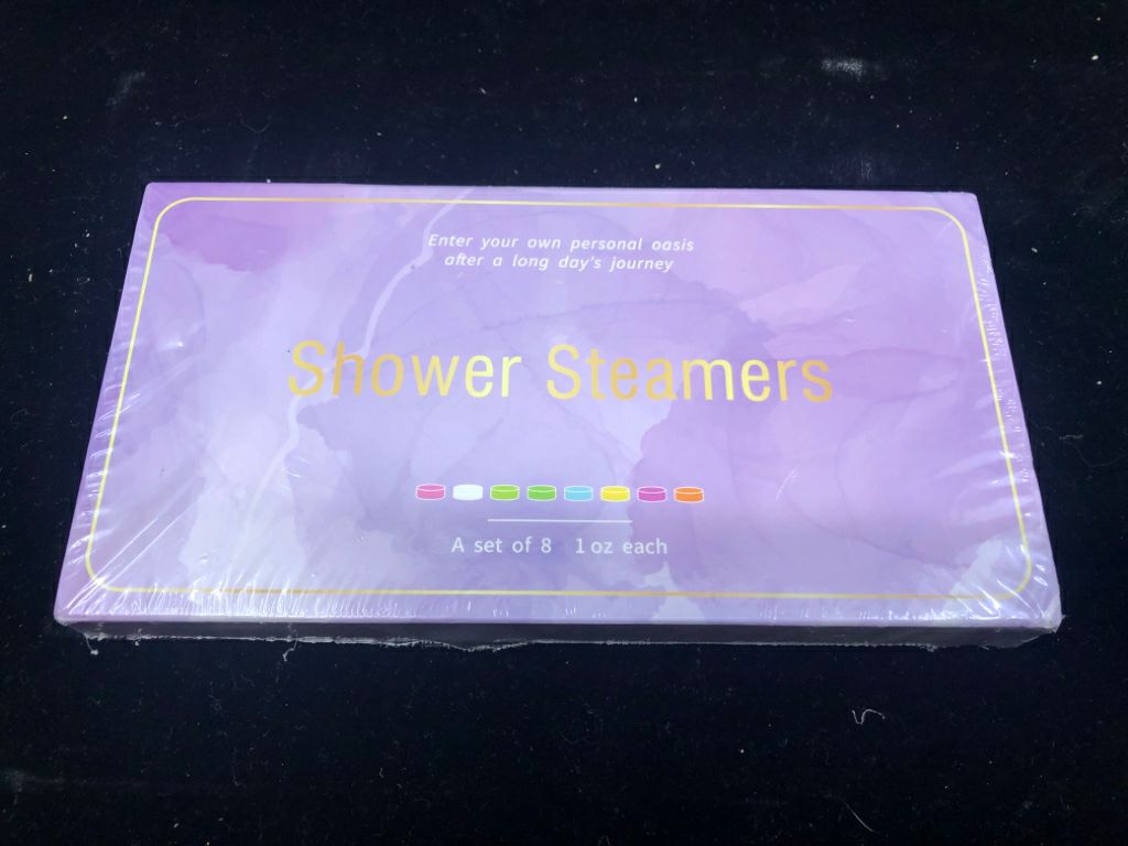 8 NIB SHOWER STEAMERS