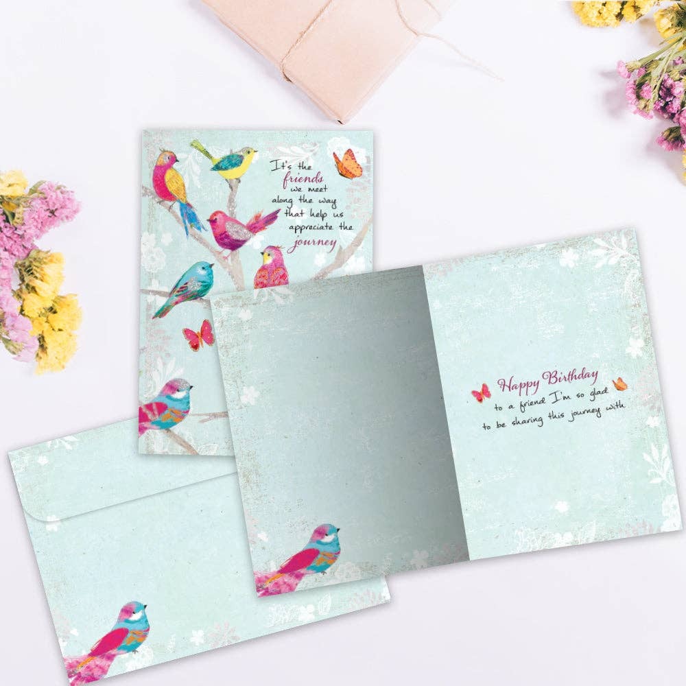 Bird Day Wishes, Birthday Card