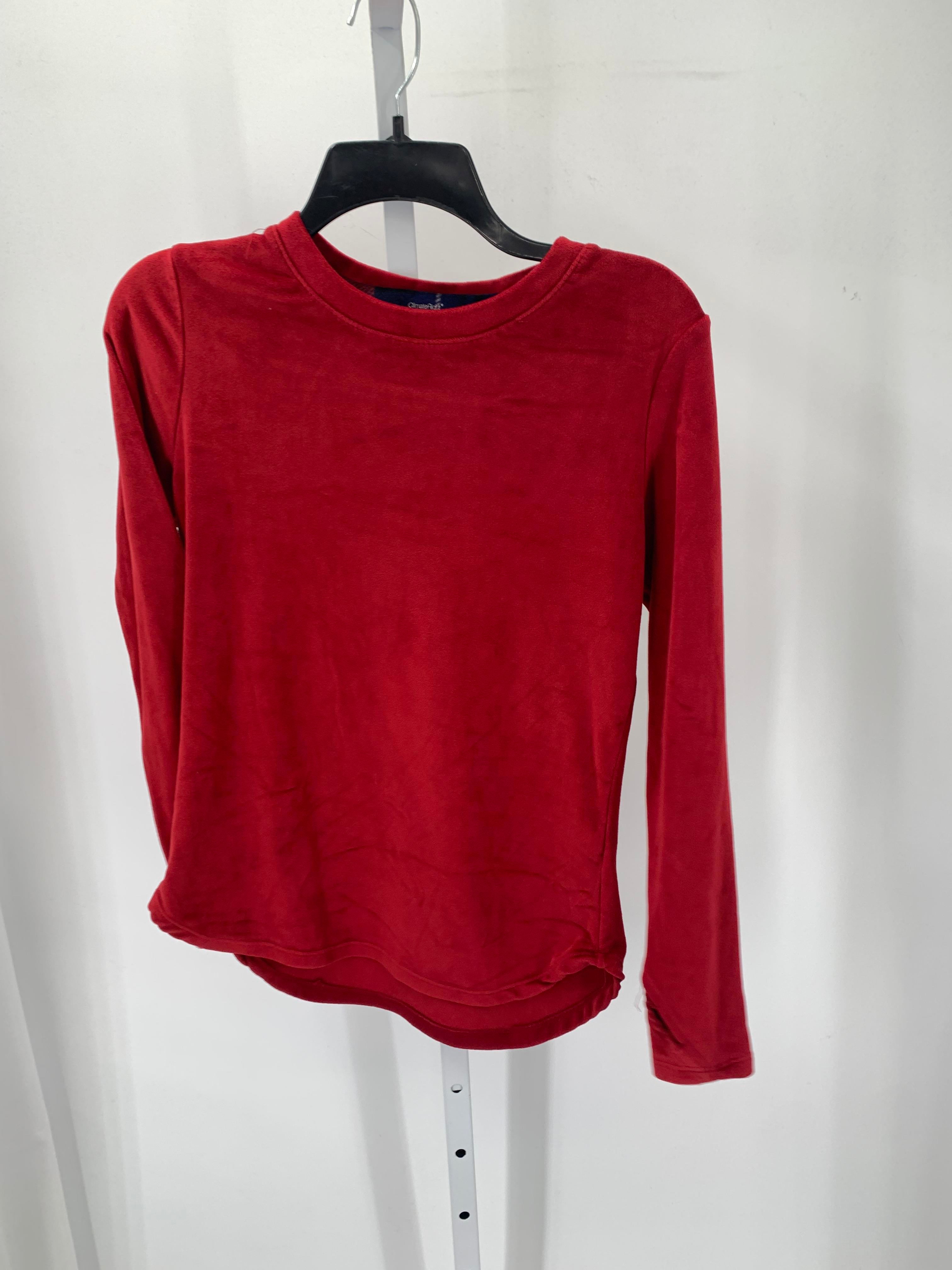 Climate Right Size Small Misses Long Sleeve Shirt