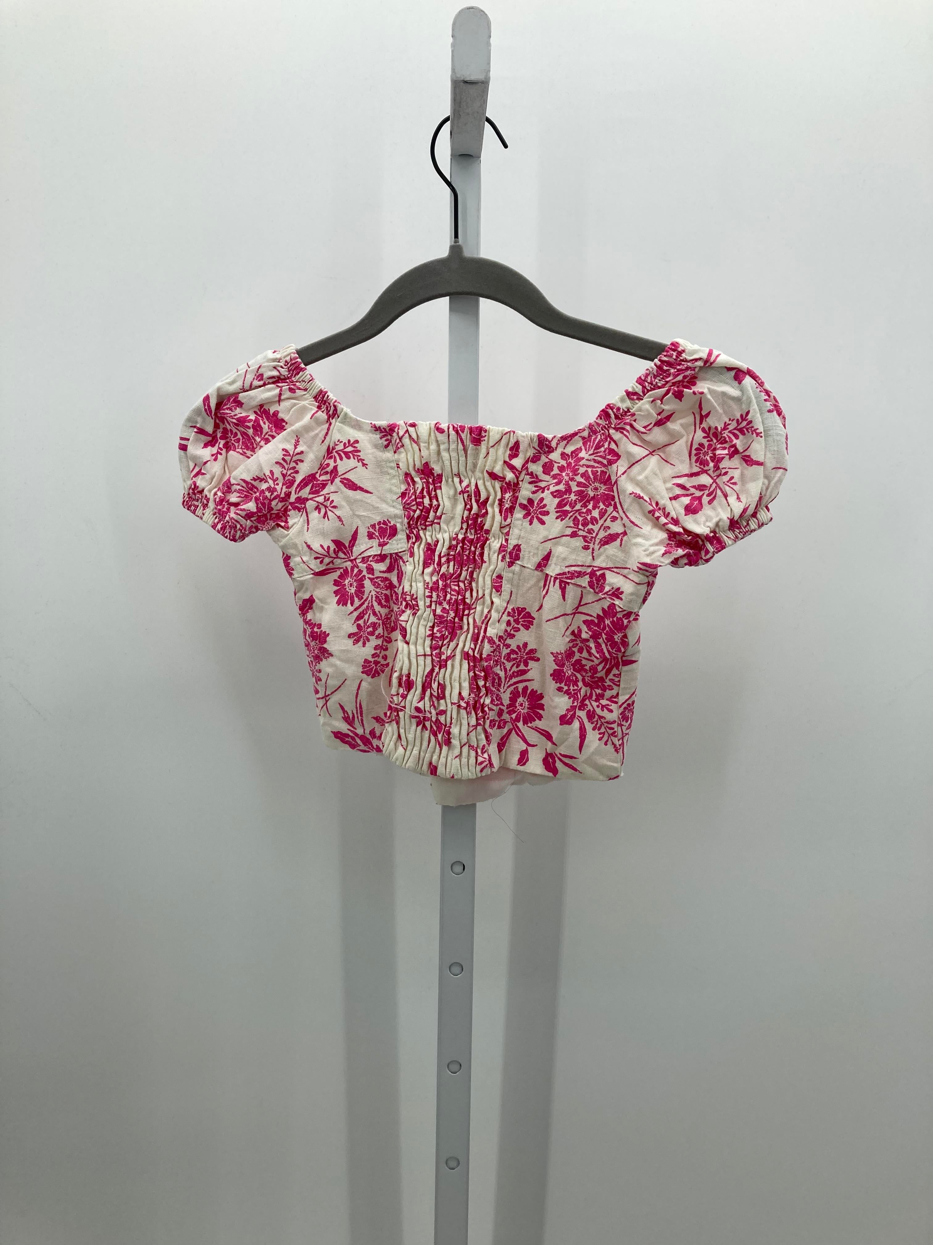 Size 7 Girls Short Sleeve Shirt