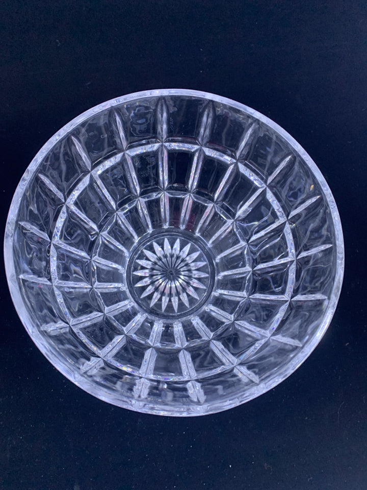 CUT GLASS BOWL.