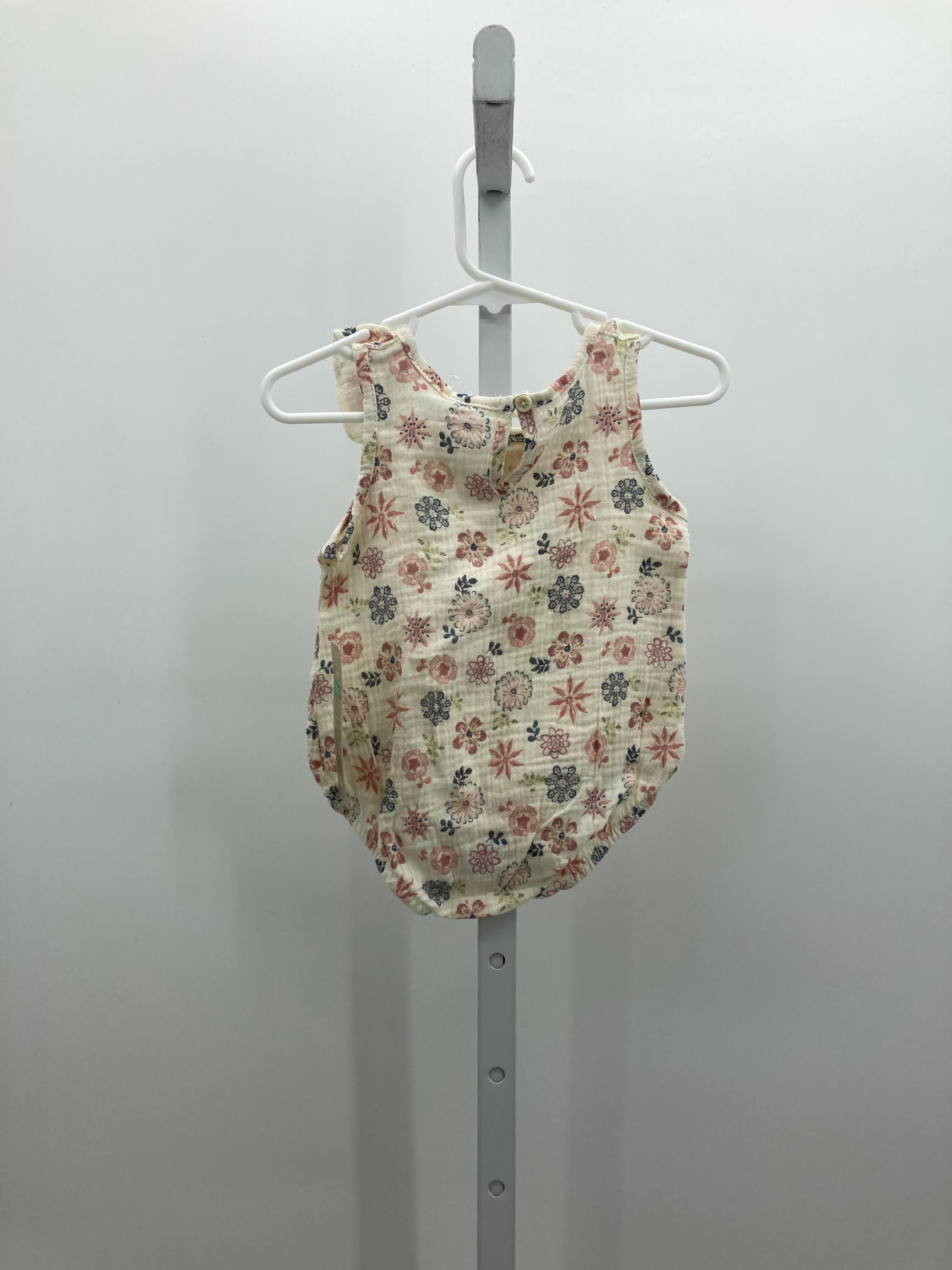 Chick Pea Size 6-9 mon Girls Sleeveless Romper
