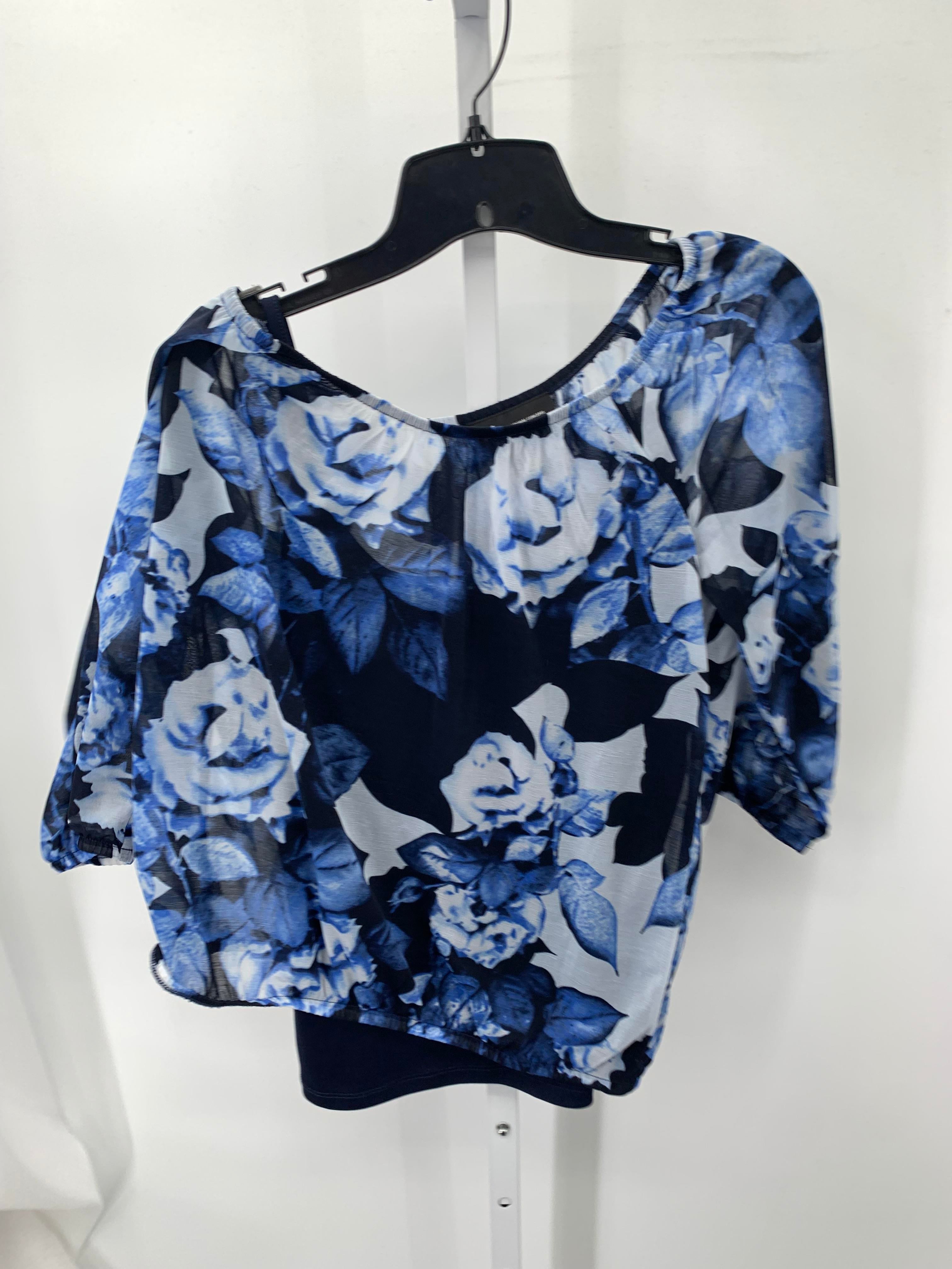 INC Size Medium Misses 3/4 Sleeve Shirt