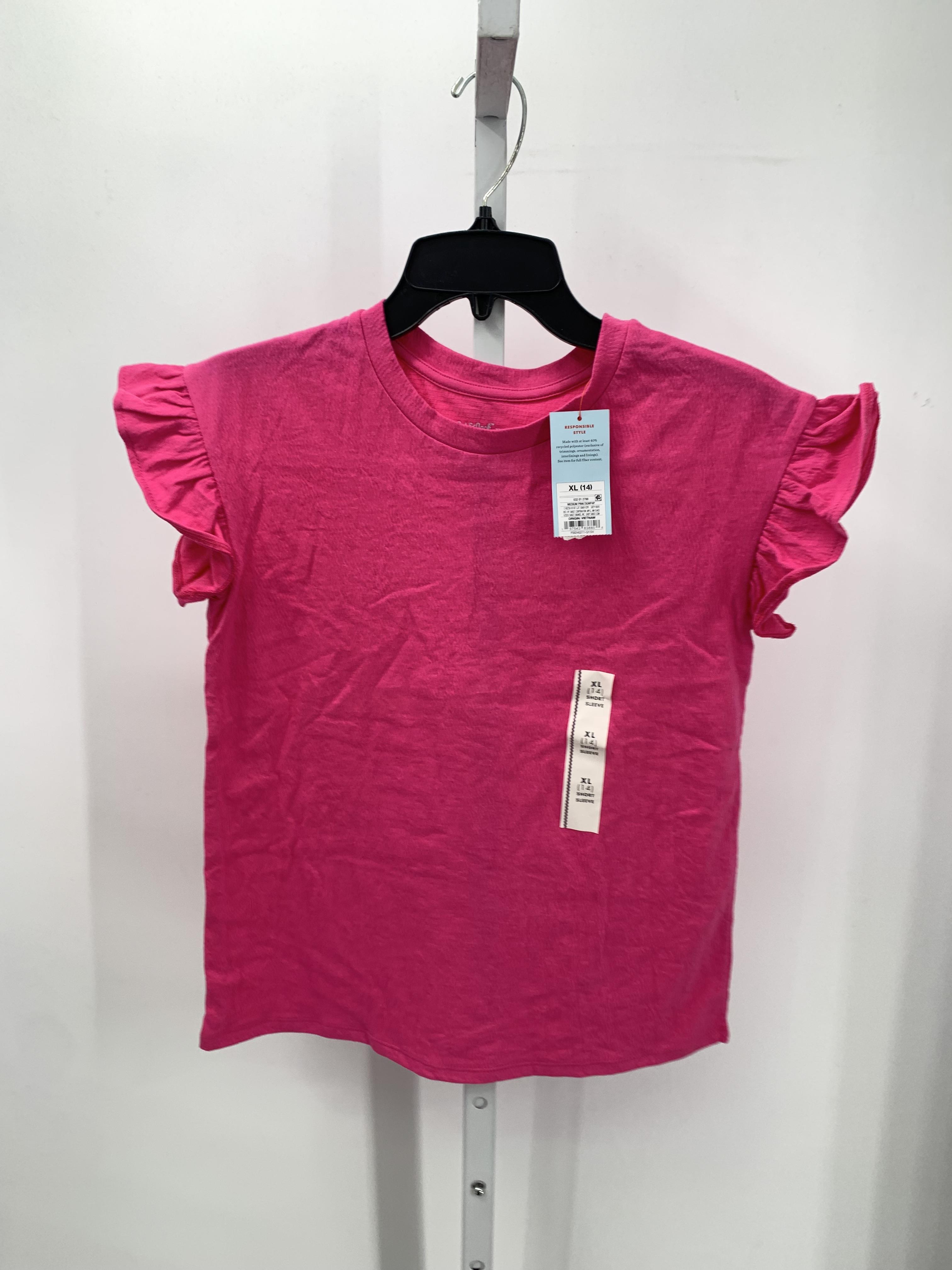 Cat & Jack Size 14 Girls Short Sleeve Shirt