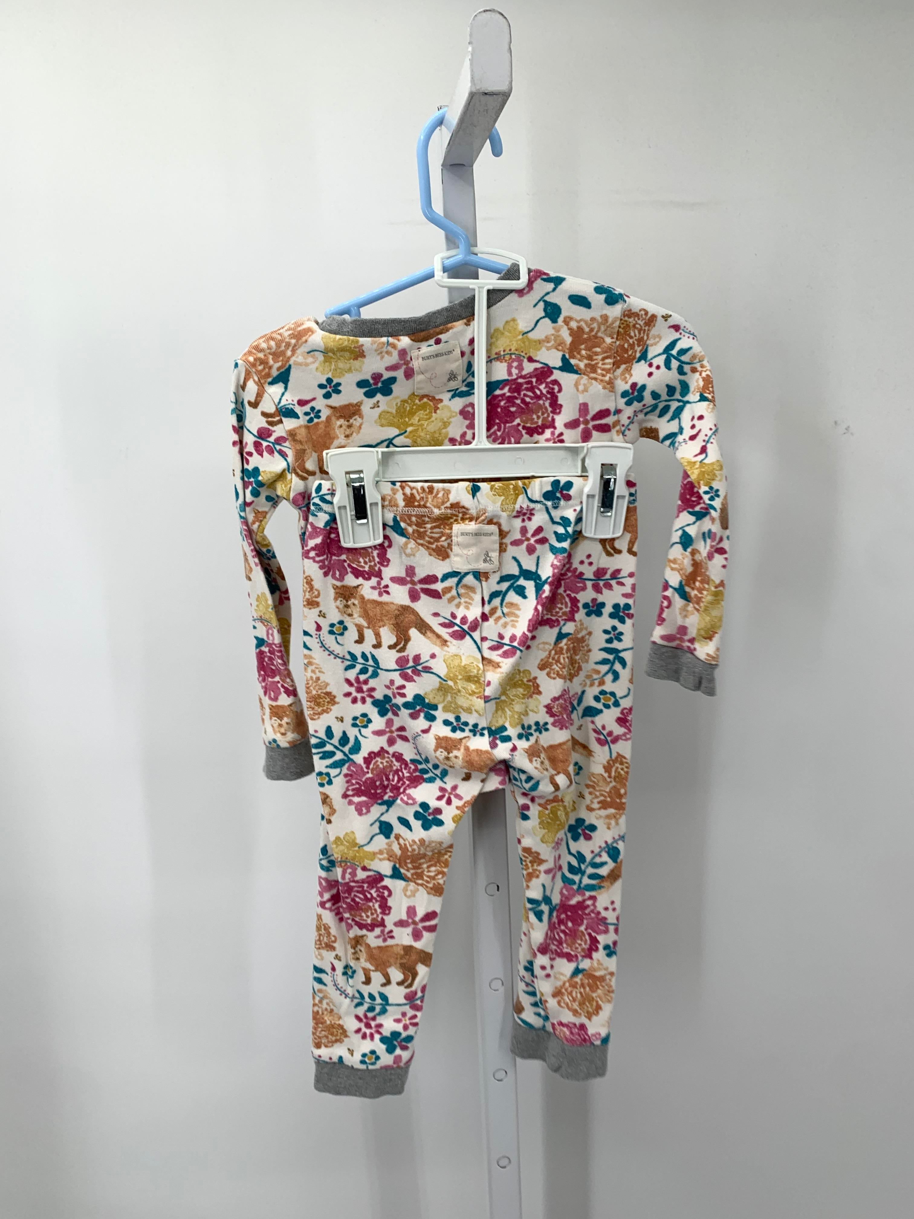 Burt's Bees Size 2T Girls Pajamas