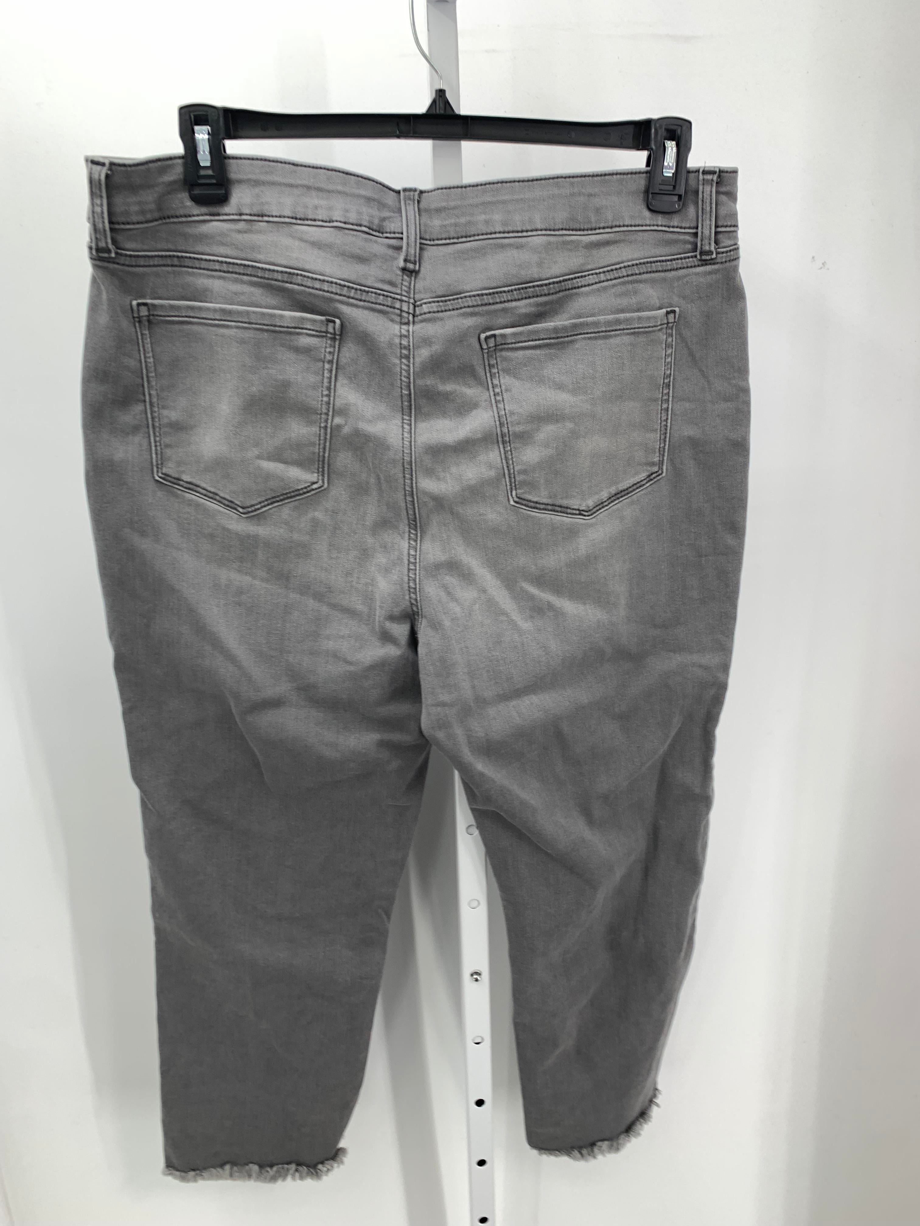 Nine West Size 18 Misses Cropped Jeans