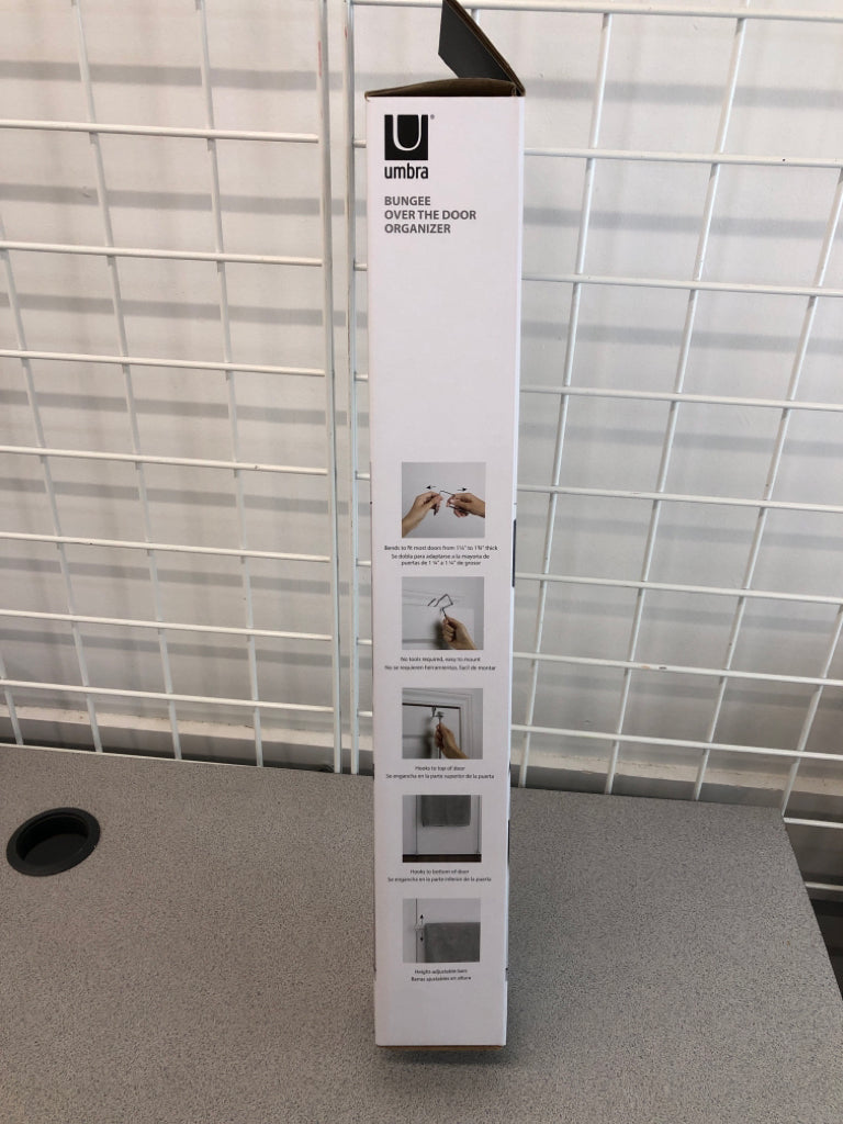 NIB UMBRA OVER THE DOOR ORGANIZER.