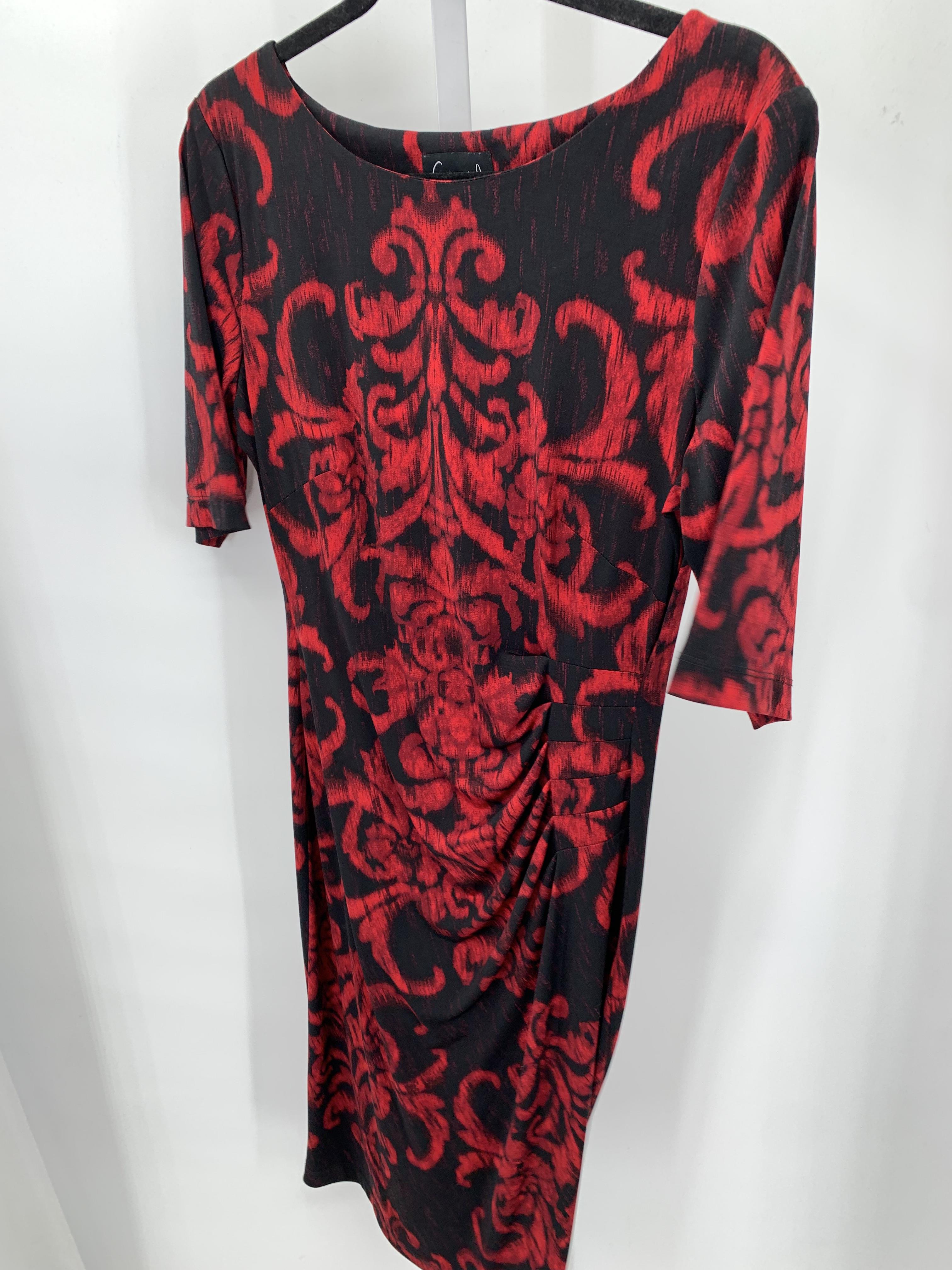 connected apparel Size 10 Misses Short Sleeve Dress