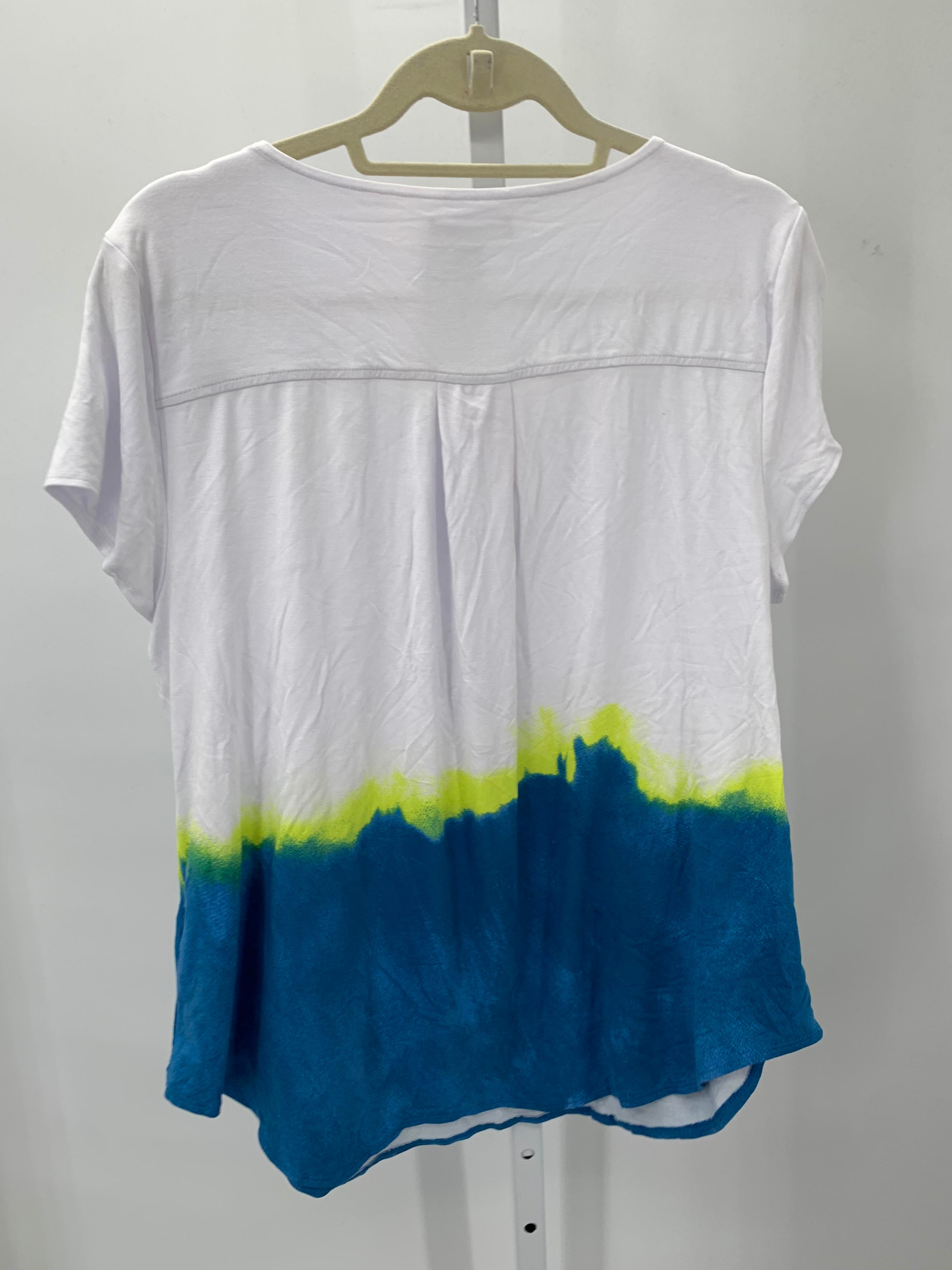 Alfani Size Extra Large Misses Short Sleeve Shirt