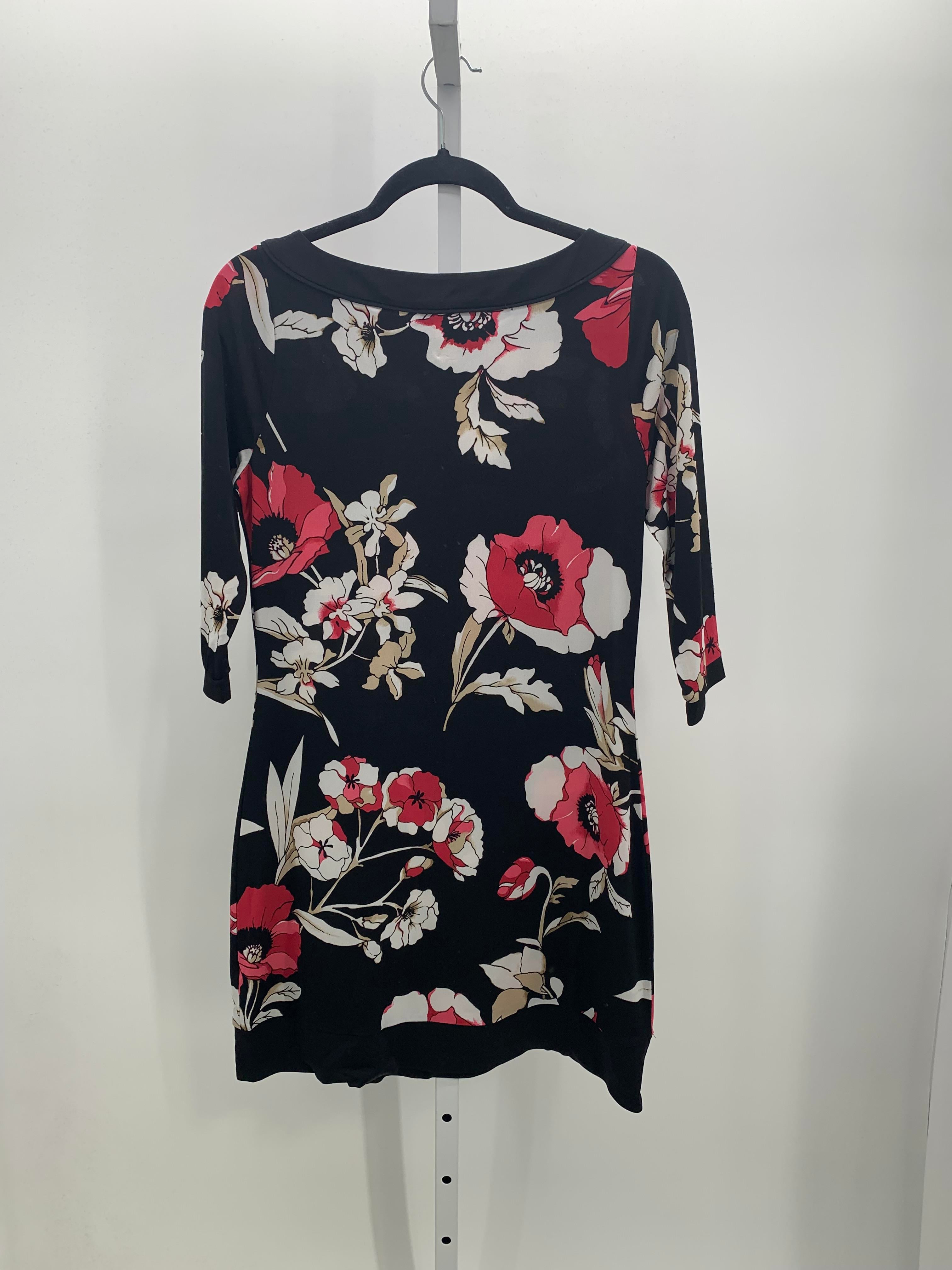 White House Black Size Small Misses 3/4 Sleeve Dress