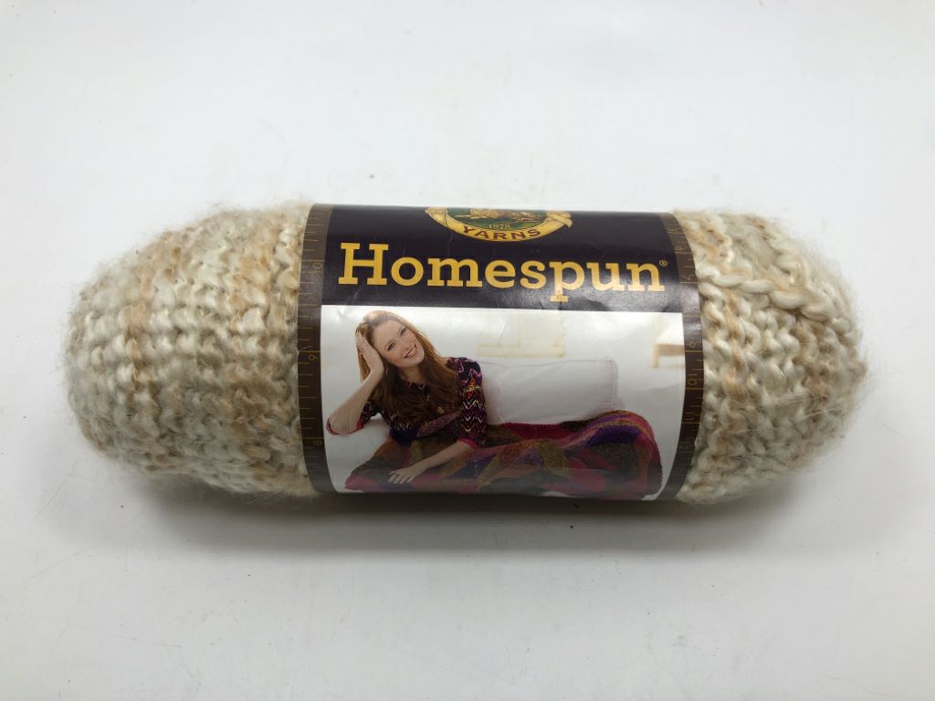 NWT TAN/WHITE YARN.