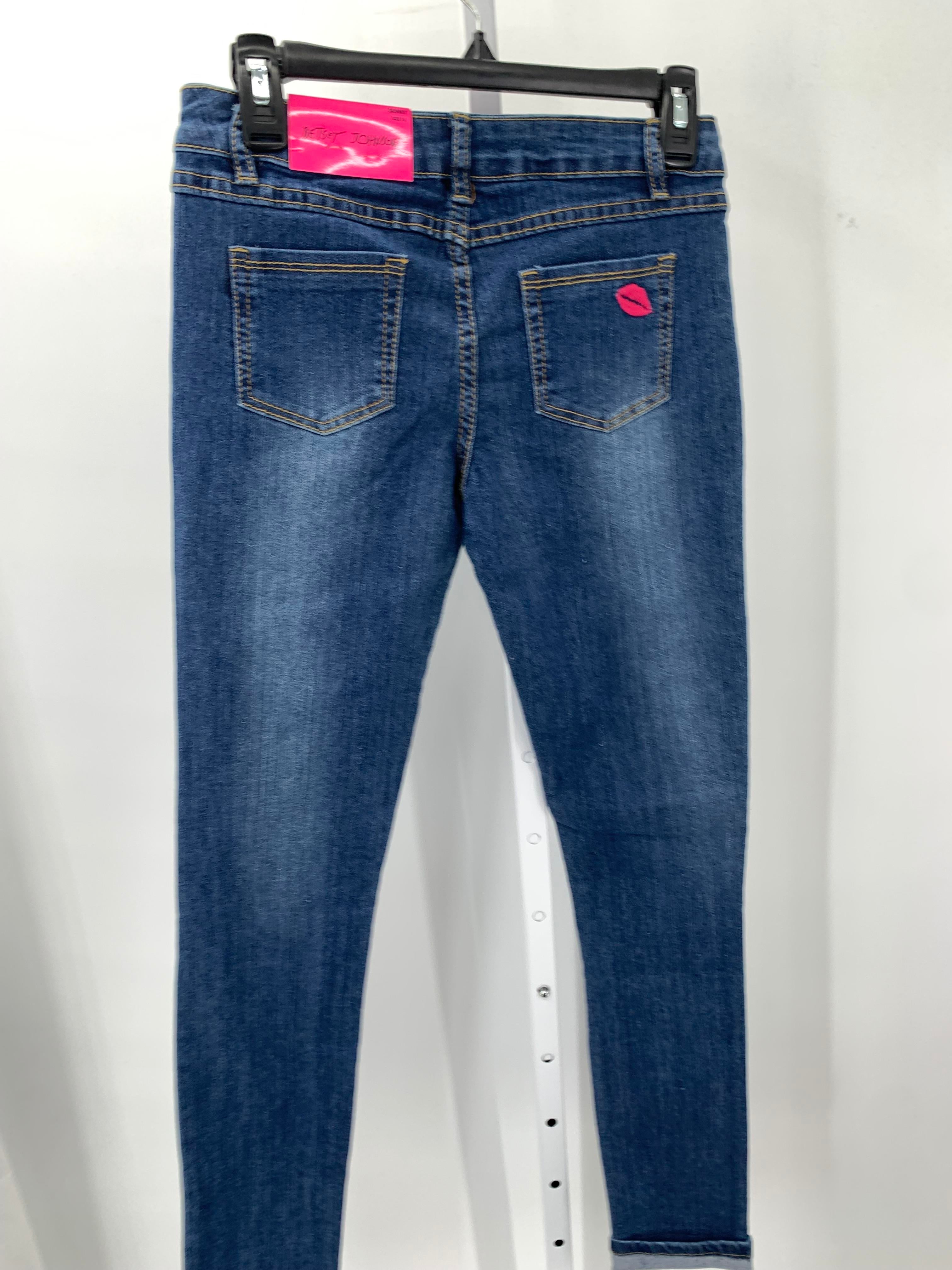 Betsey Johnson Size 16 Girls Jeans