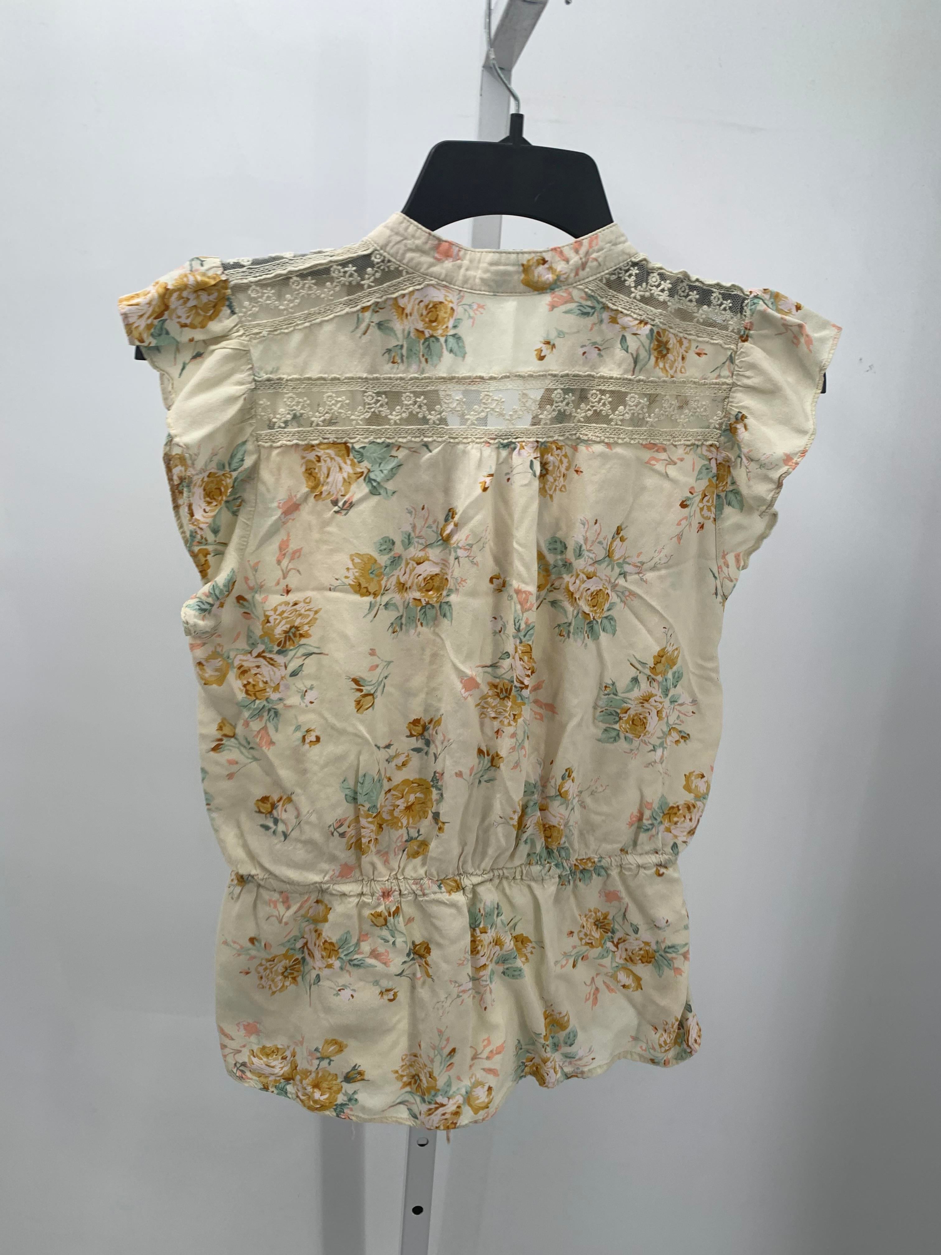 Mine Size Large Juniors Short Sleeve Shirt