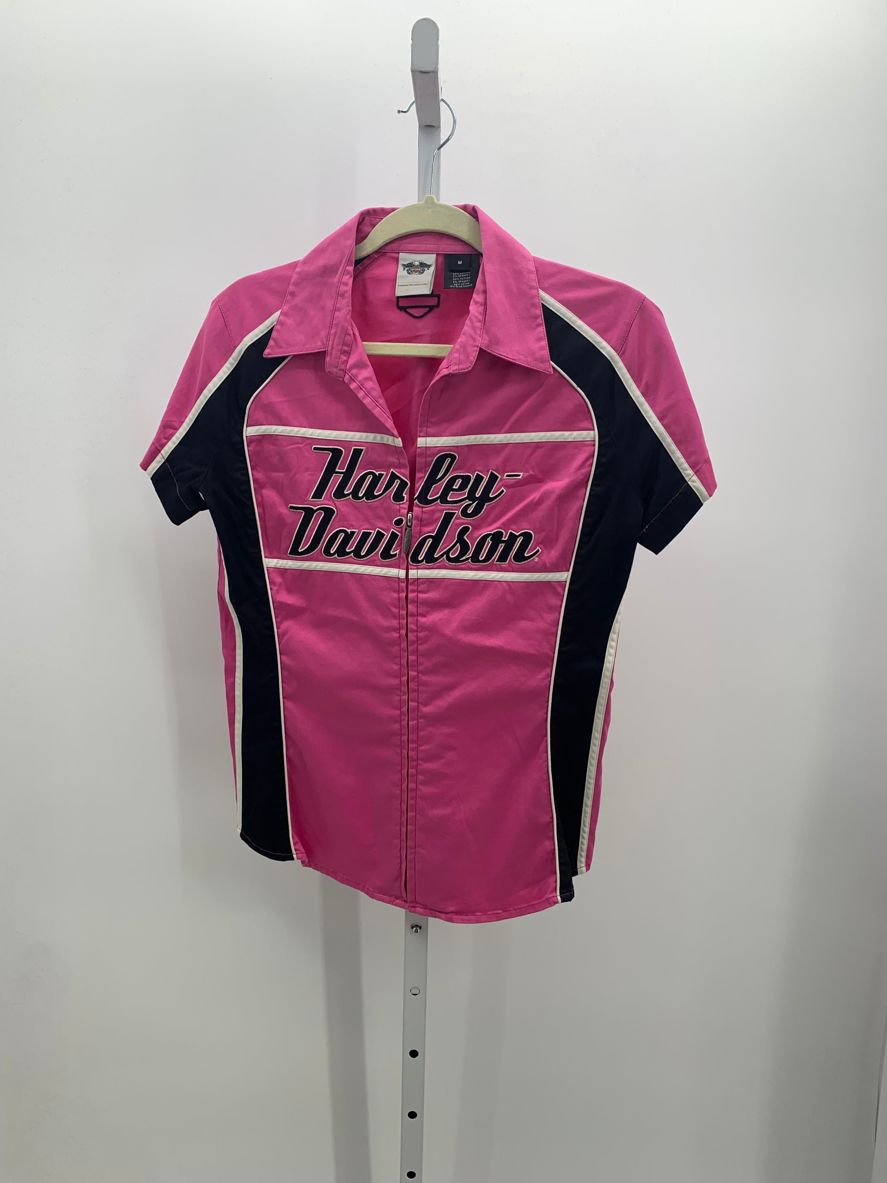 Harley-Davidson Size Medium Misses Short Sleeve Shirt