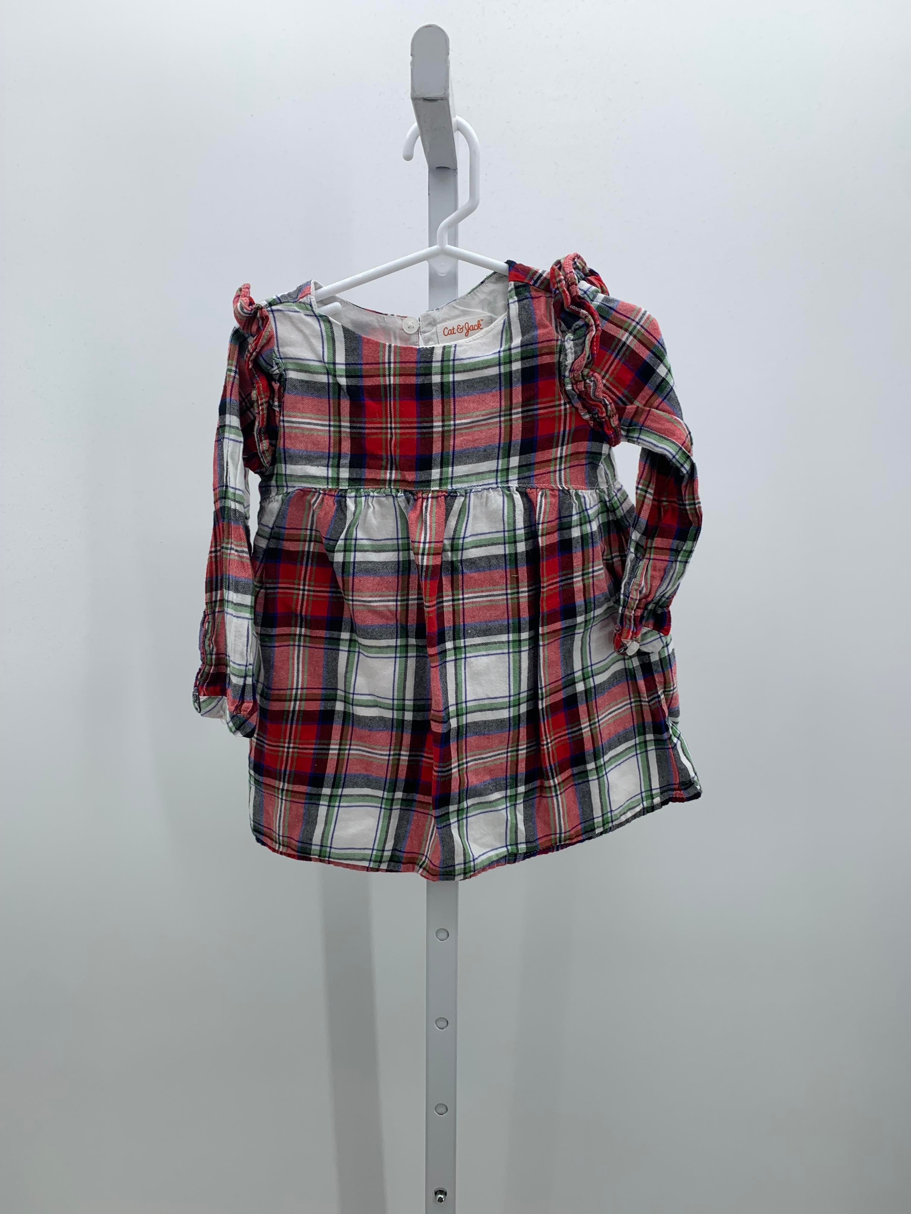 Cat & Jack Size 2T Girls Long Sleeve Dress