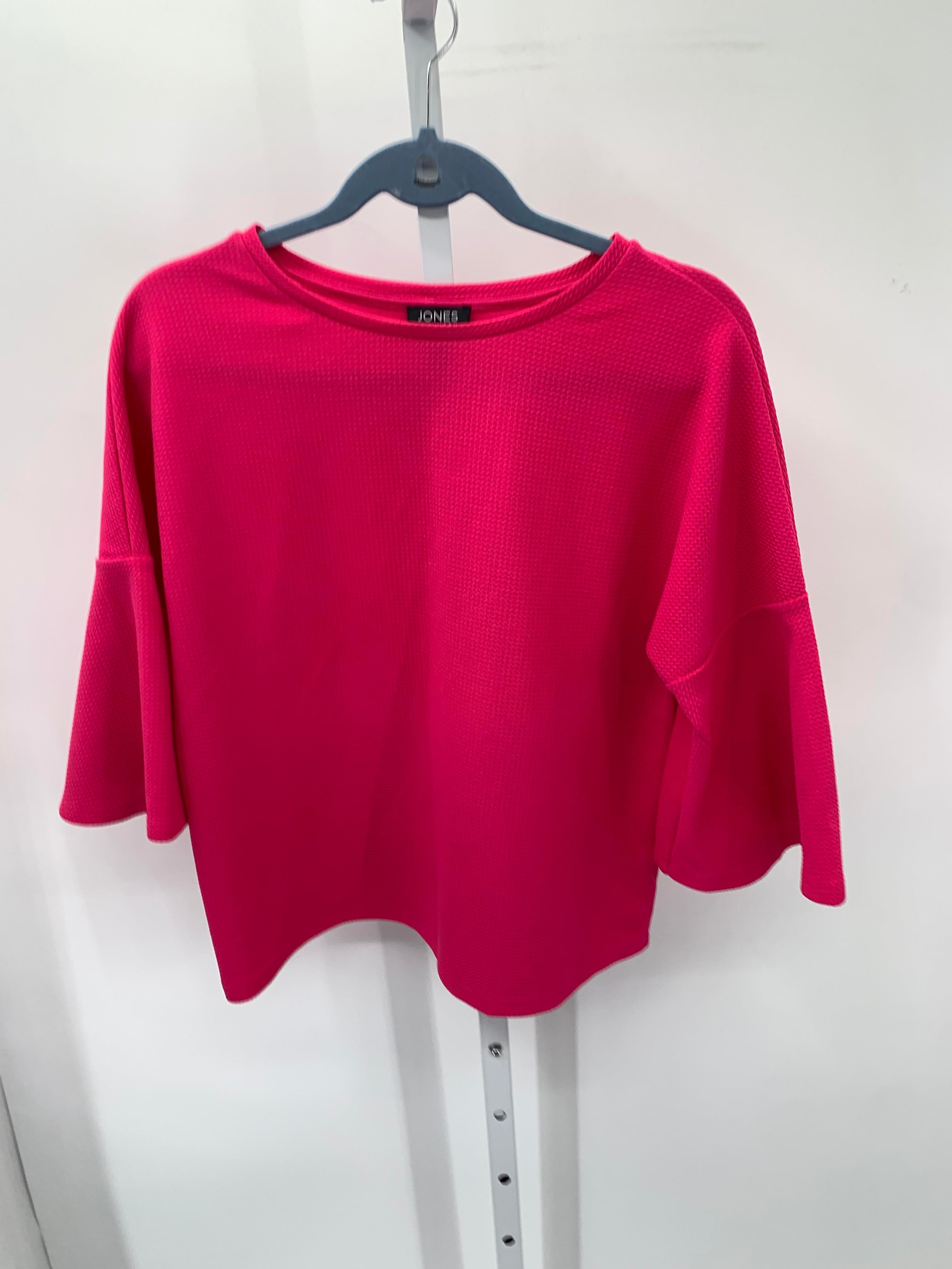 Jones New York Size Medium Misses 3/4 Sleeve Shirt