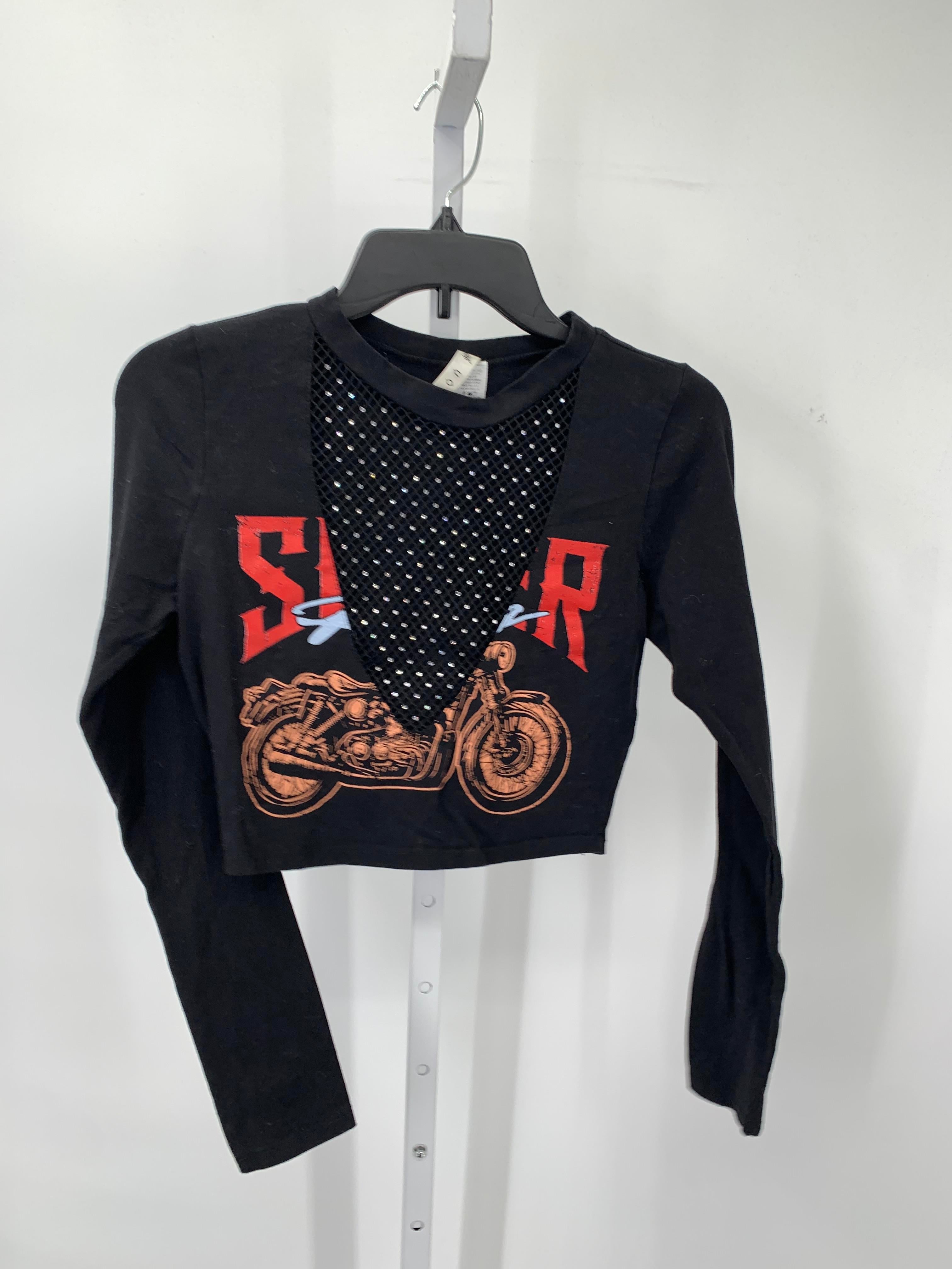 Size Small Juniors Long Sleeve Shirt