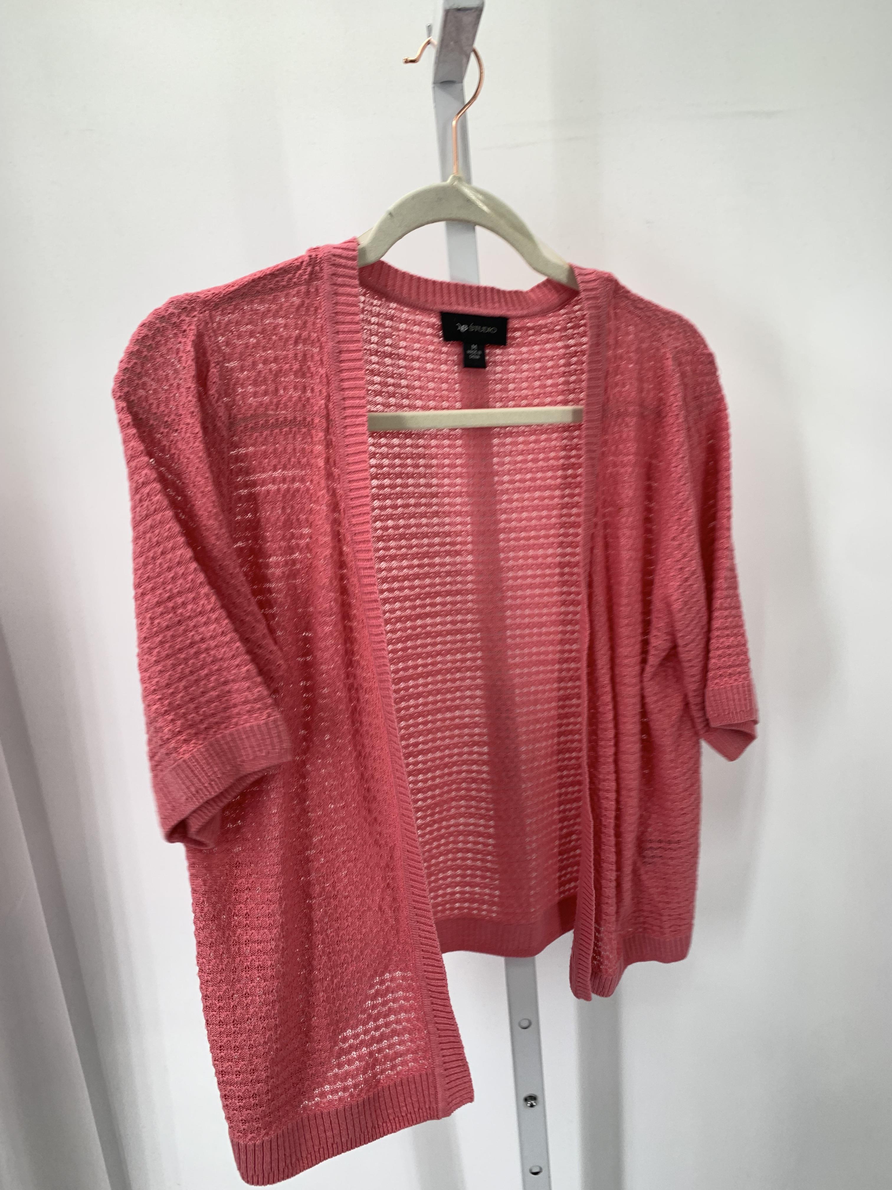 Ab Studio Size Medium Misses Cardigan