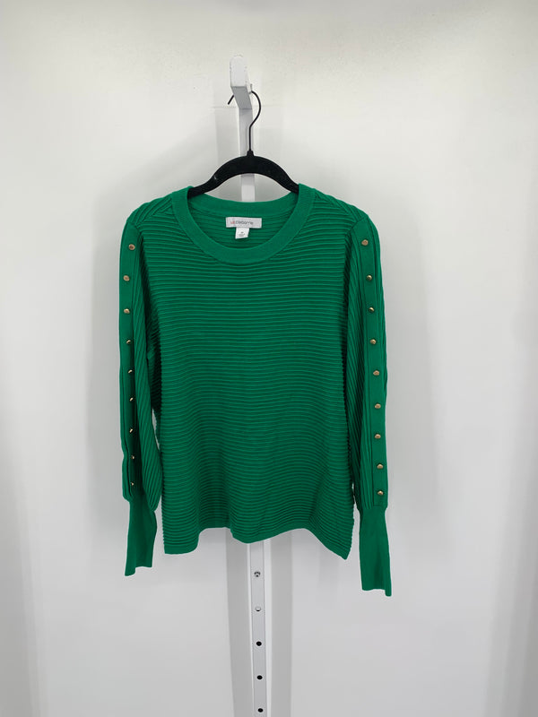 Liz Claiborne Size Medium Misses Long Slv Sweater