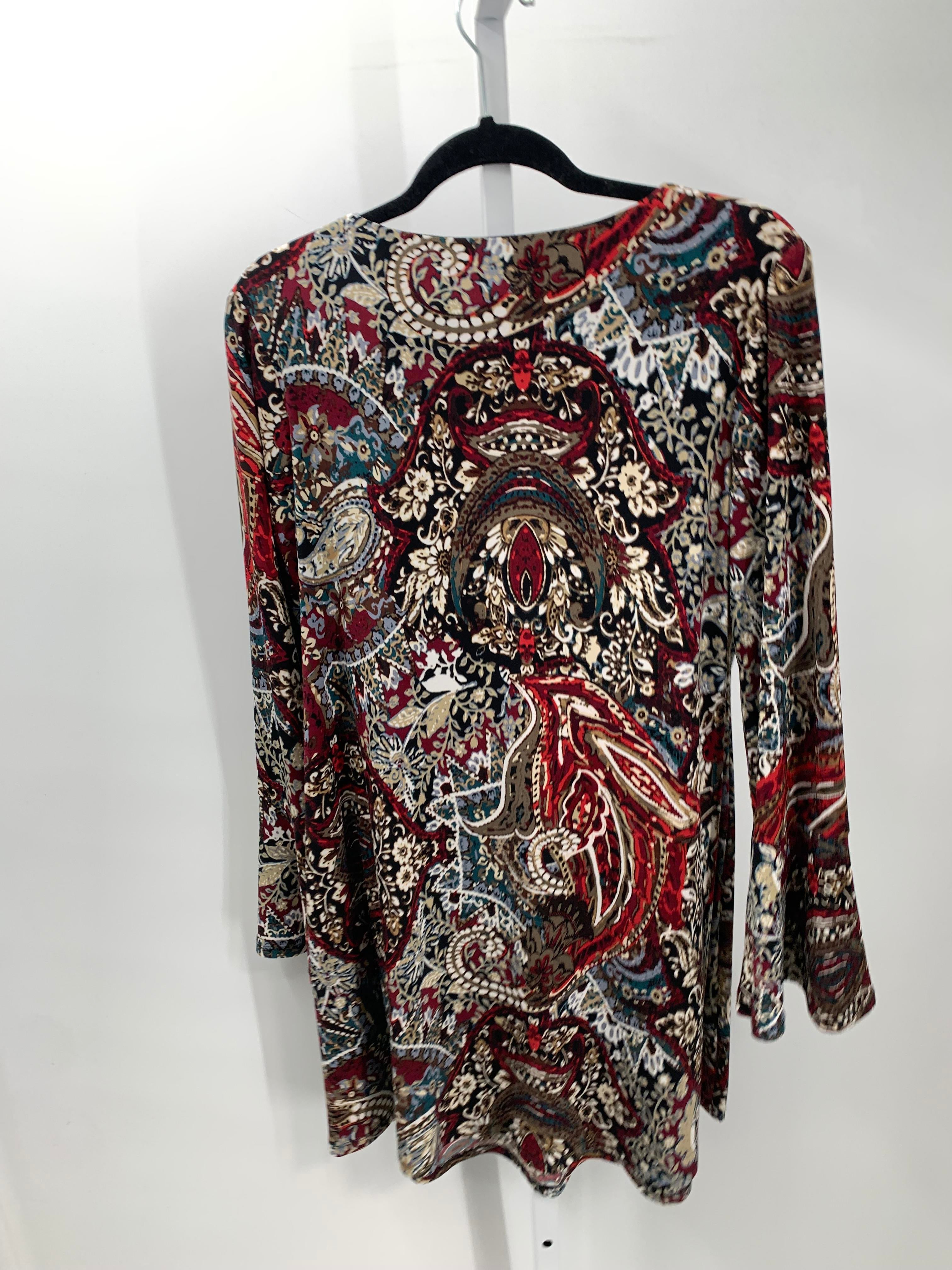 connected apparel Size 10 Petite Petite Long Sleeve Dress