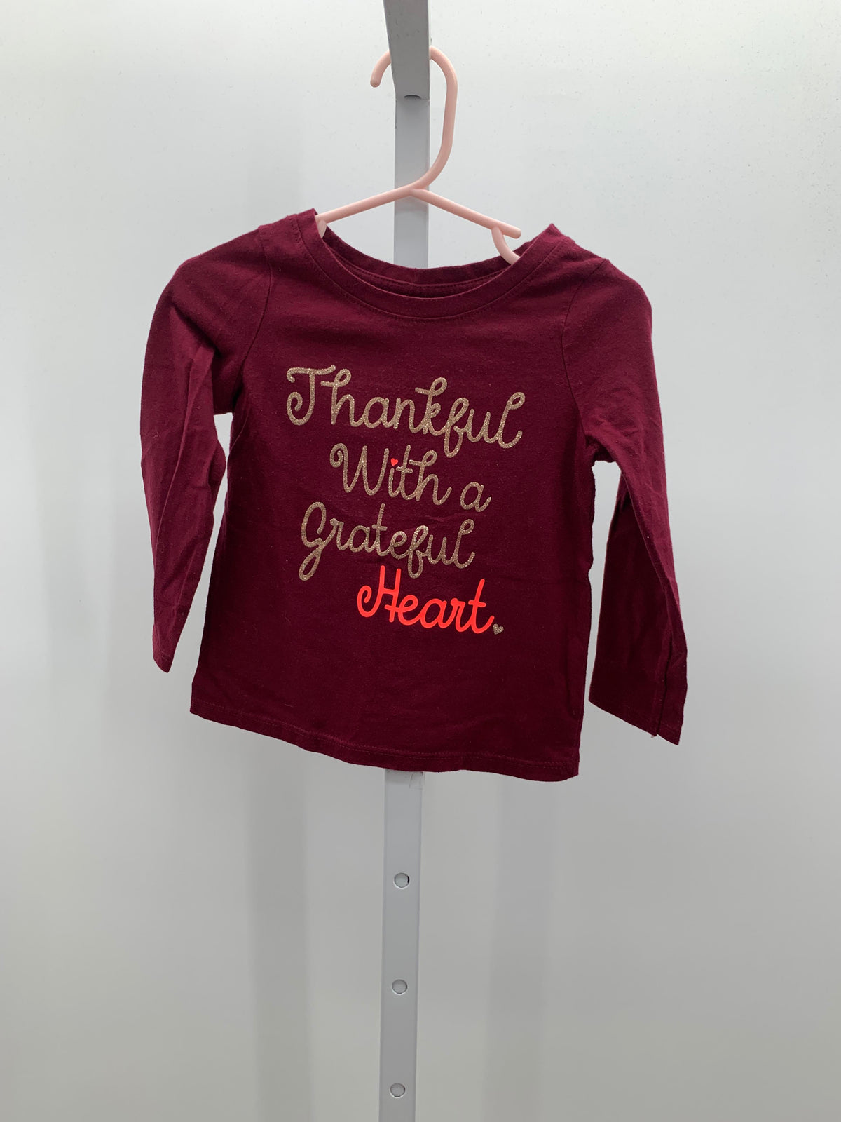 Cat & Jack Size 2T Girls Long Sleeve Shirt