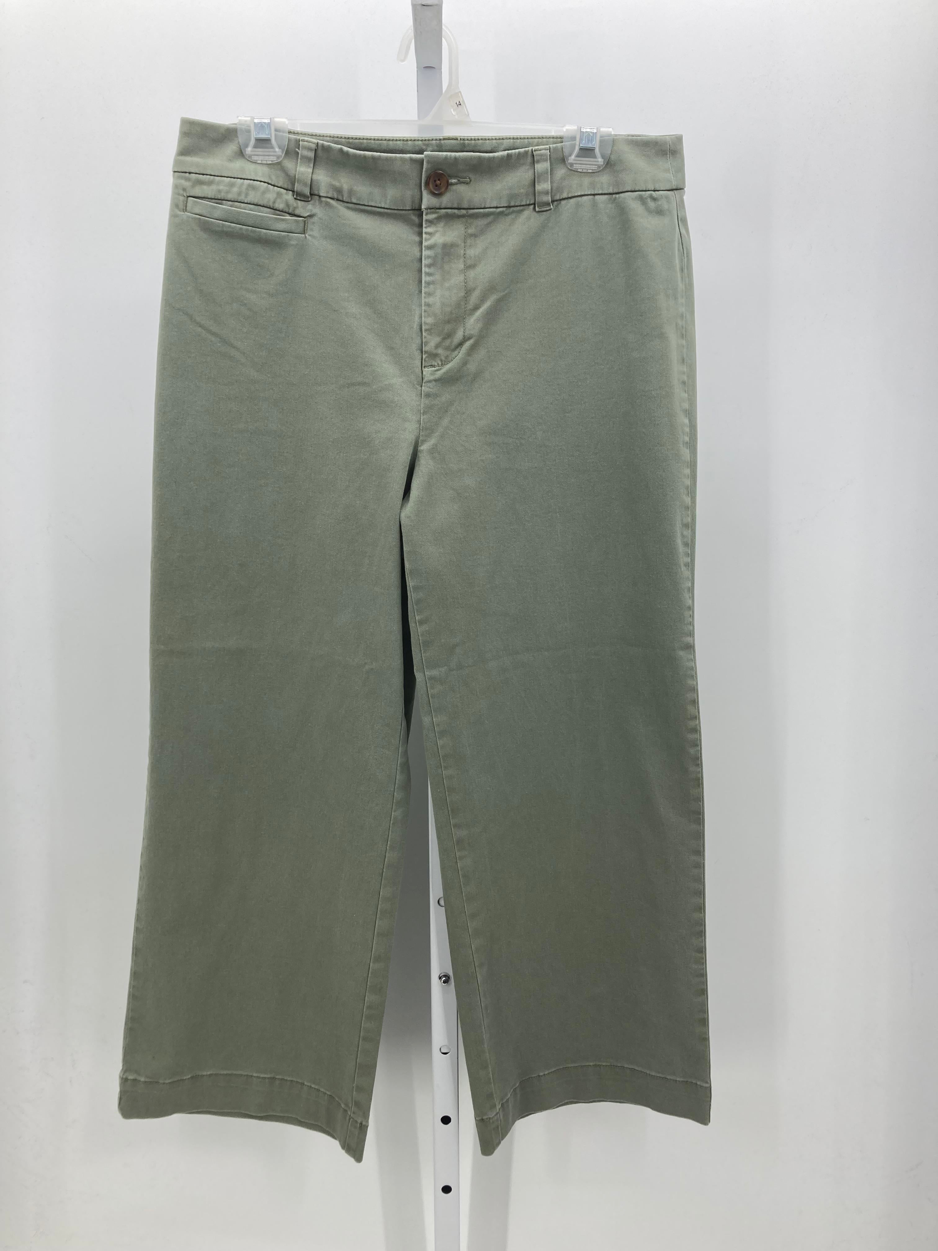 Loft Size 10 Misses Cropped Pants