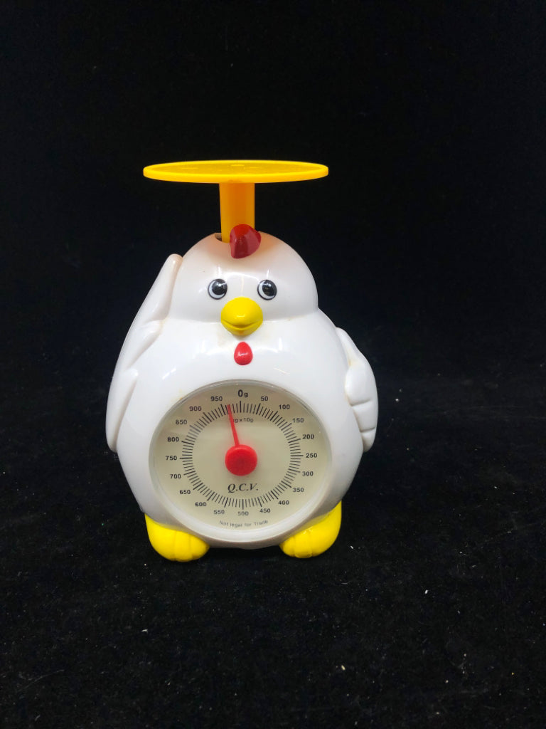 CHICKEN KITCHEN SCALE.