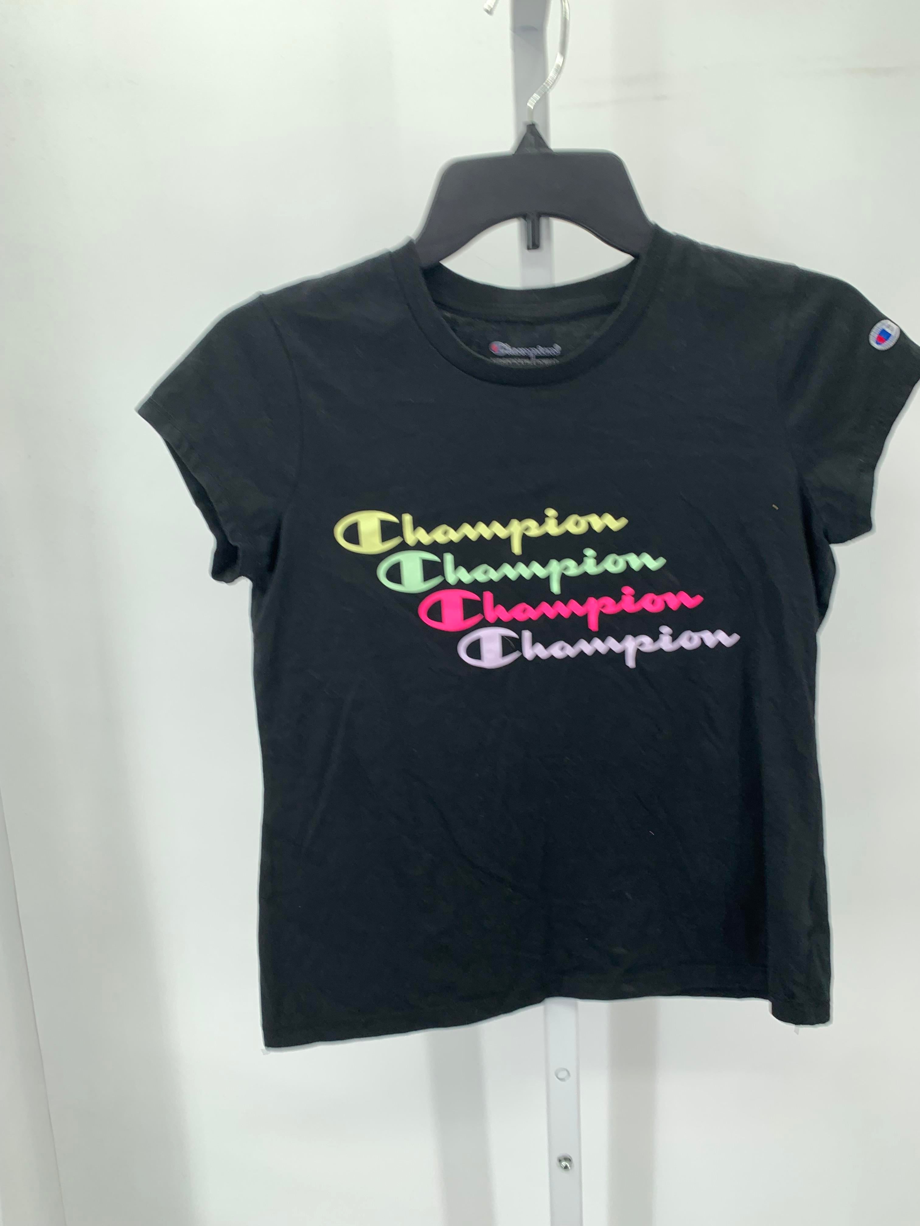 Champion Size 18-20 Girls Short Sleeve Shirt