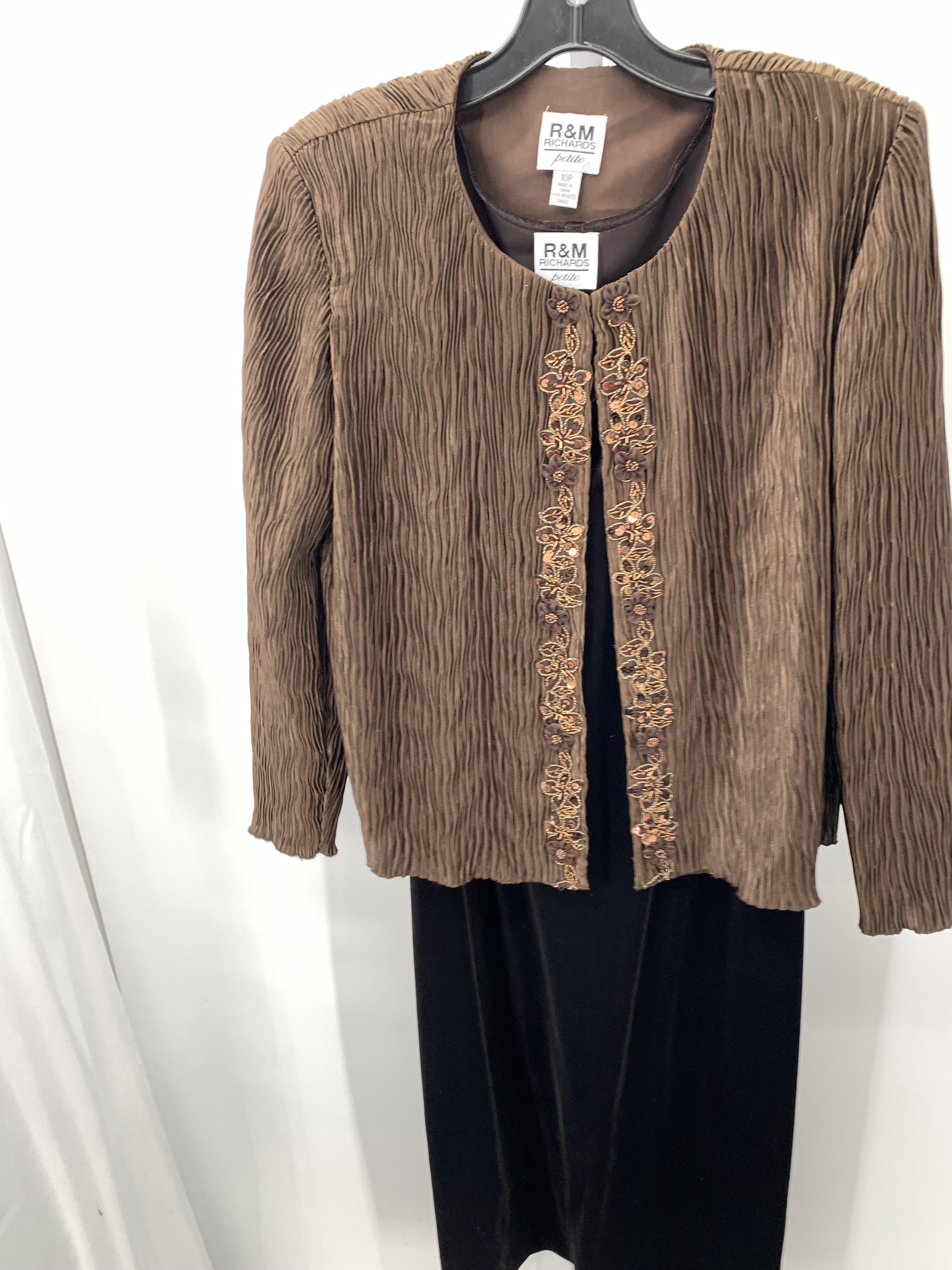 R&M Richards Size 10 Petite Petite 2 Piece