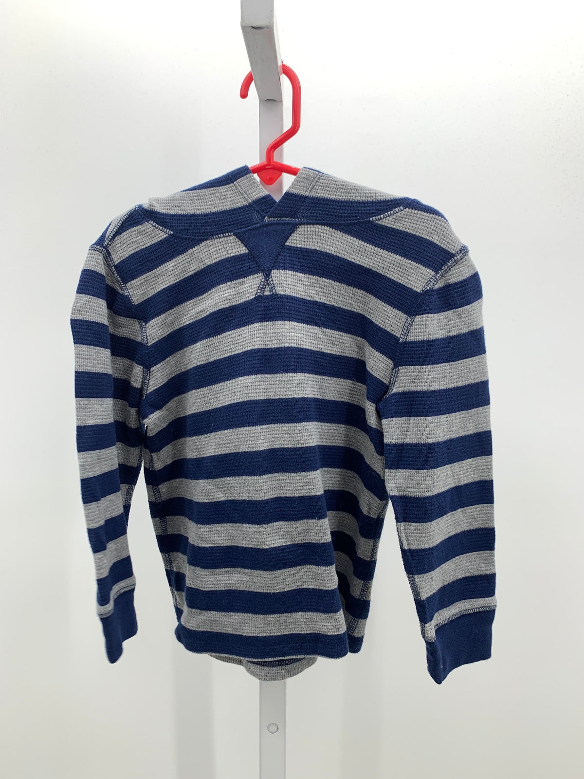 GREY STRIPES HOODED