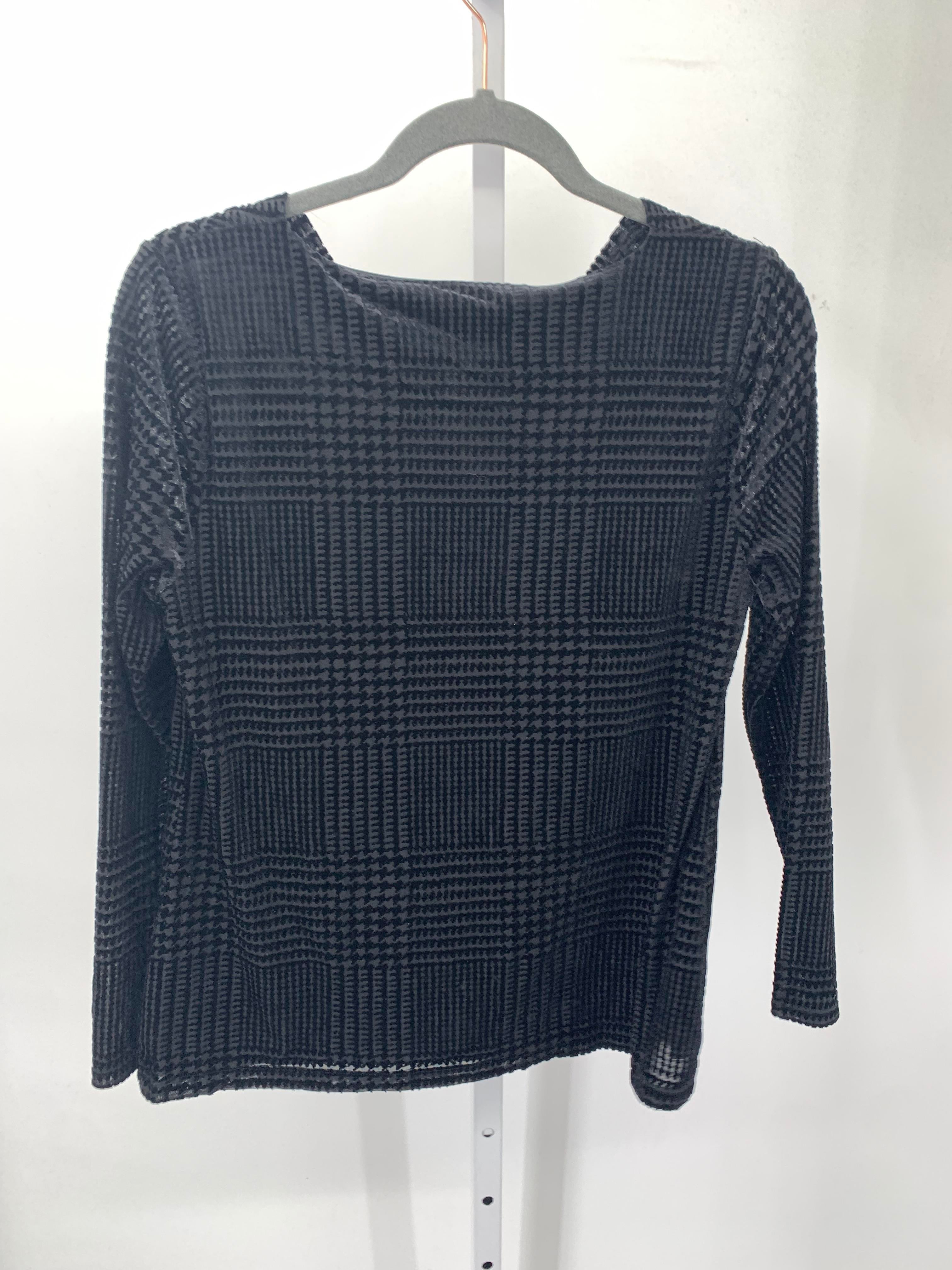 Talbots Size Medium Petite Petite Long Sleeve Shirt