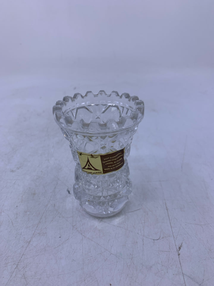 CUT CRYSTAL TOOTH PICK HOLDER ANNAHUTTE.
